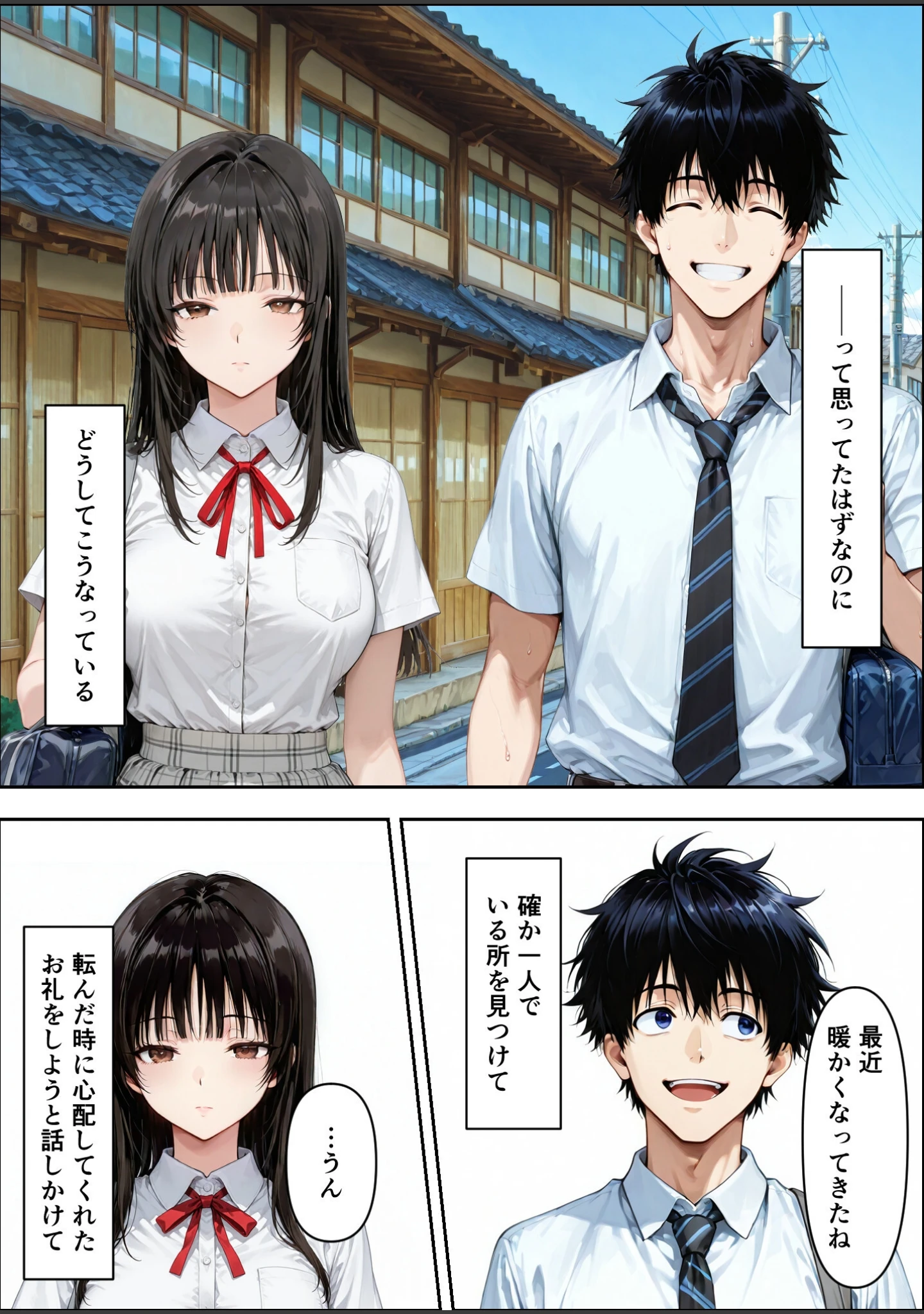 「仲良くなった水泳部のあの子が…【モザイク版】」（白星灯） 試し読み 14ページ目