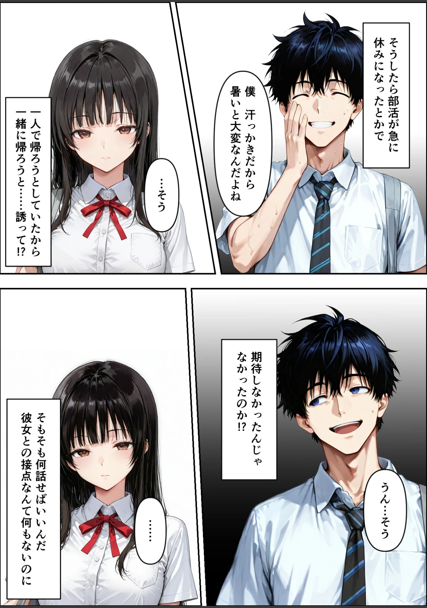 「仲良くなった水泳部のあの子が…【モザイク版】」（白星灯） 試し読み 15ページ目