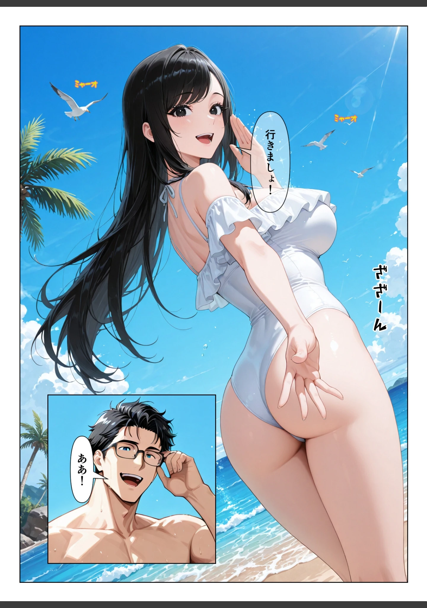 「気の強い人妻が寝取られ孕まされ托卵ストーリー【モザイク版】」（白星灯） 試し読み 5ページ目