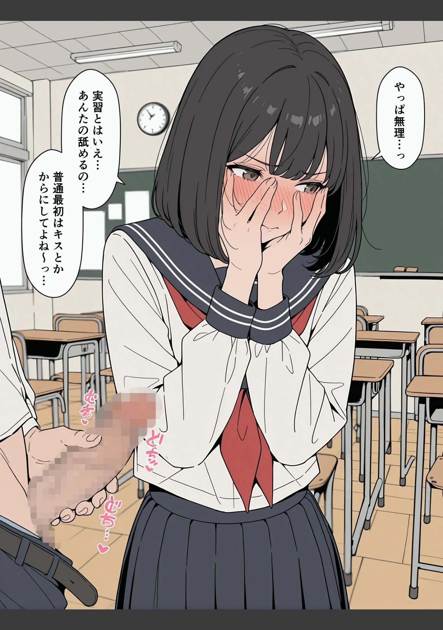 「僕らの性教育【モザイク版】」（禁断の果実） 試し読み 12ページ目