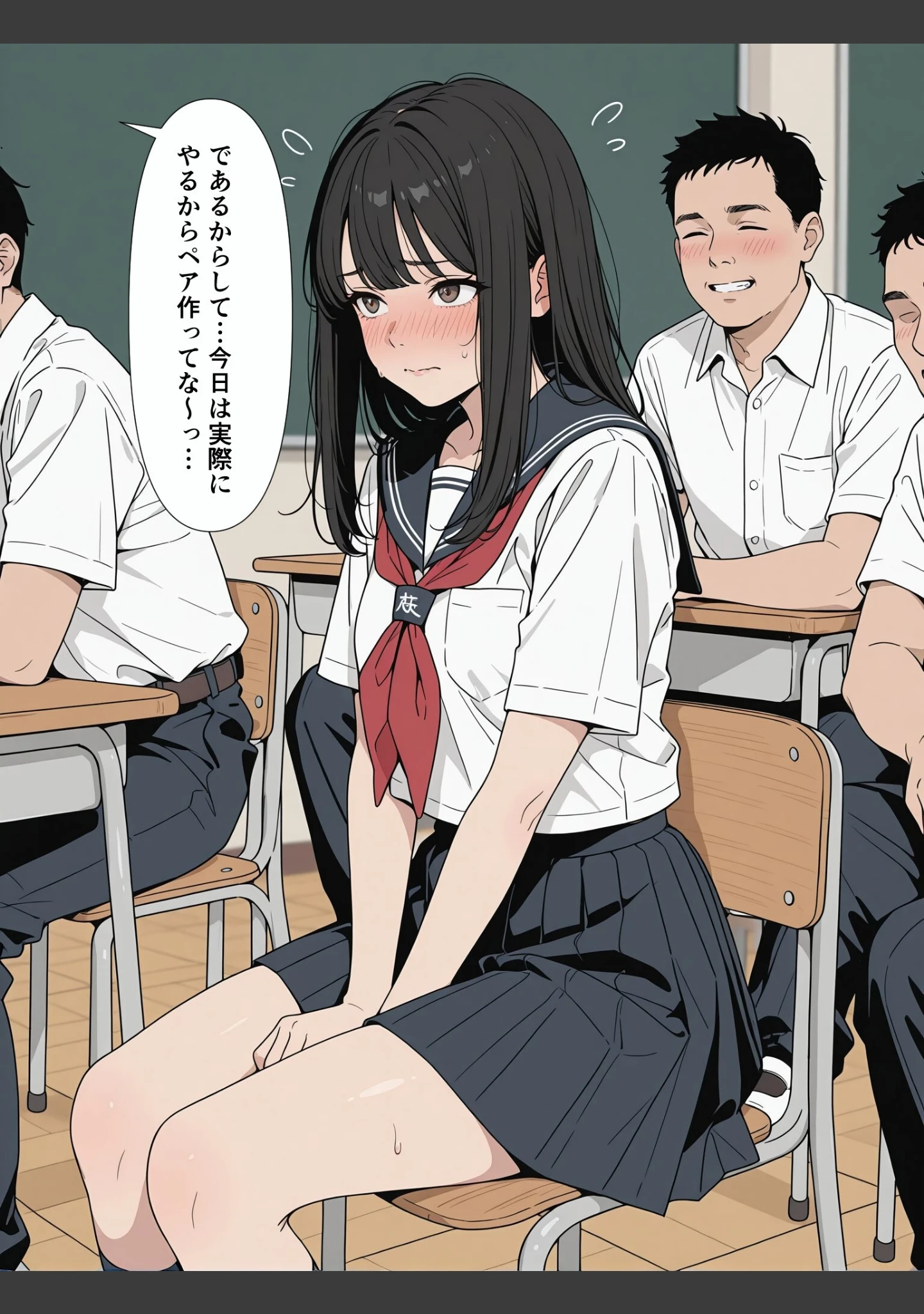 「僕らの性教育【モザイク版】」（禁断の果実） 試し読み 2ページ目