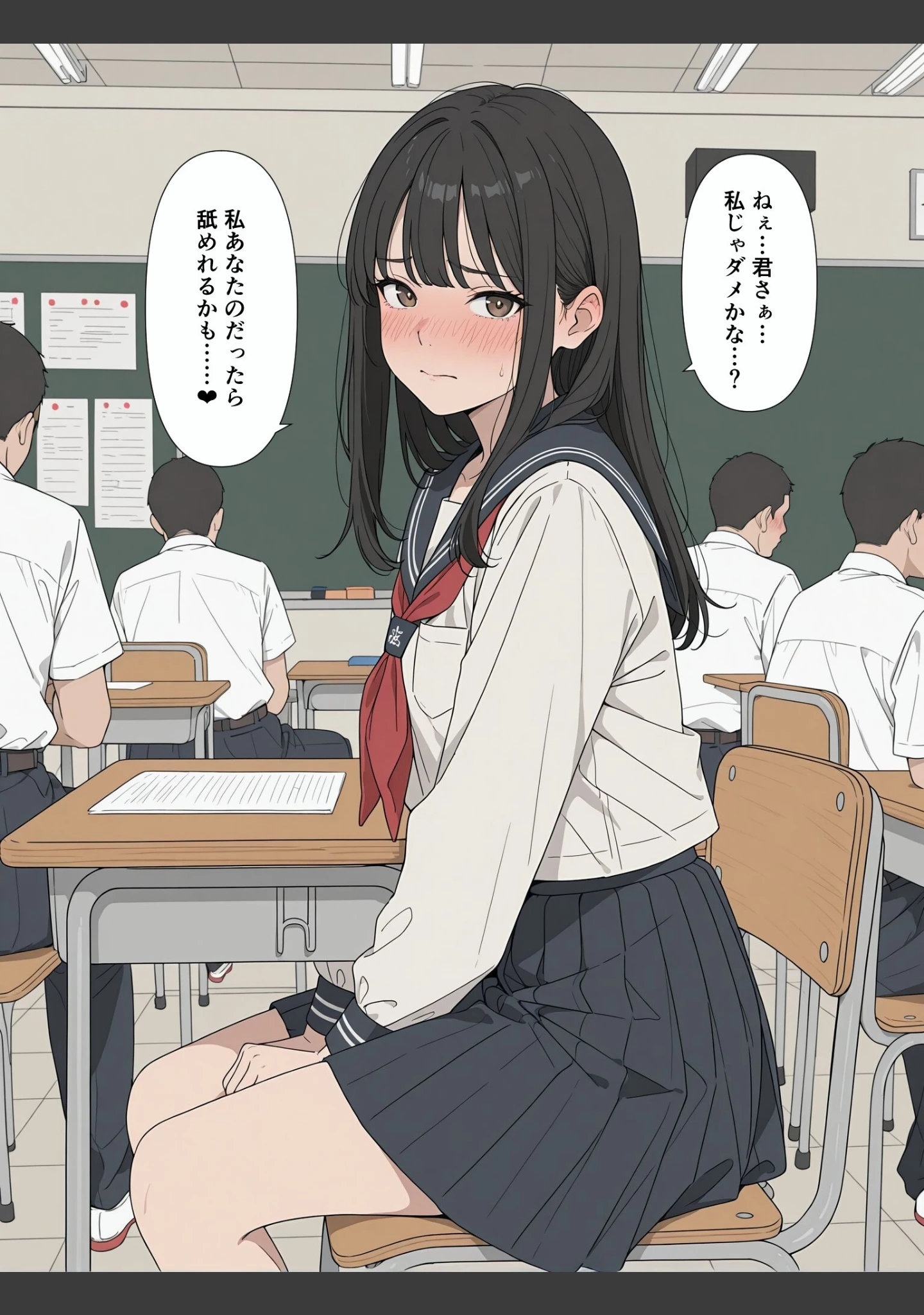 「僕らの性教育【モザイク版】」（禁断の果実） 試し読み 4ページ目