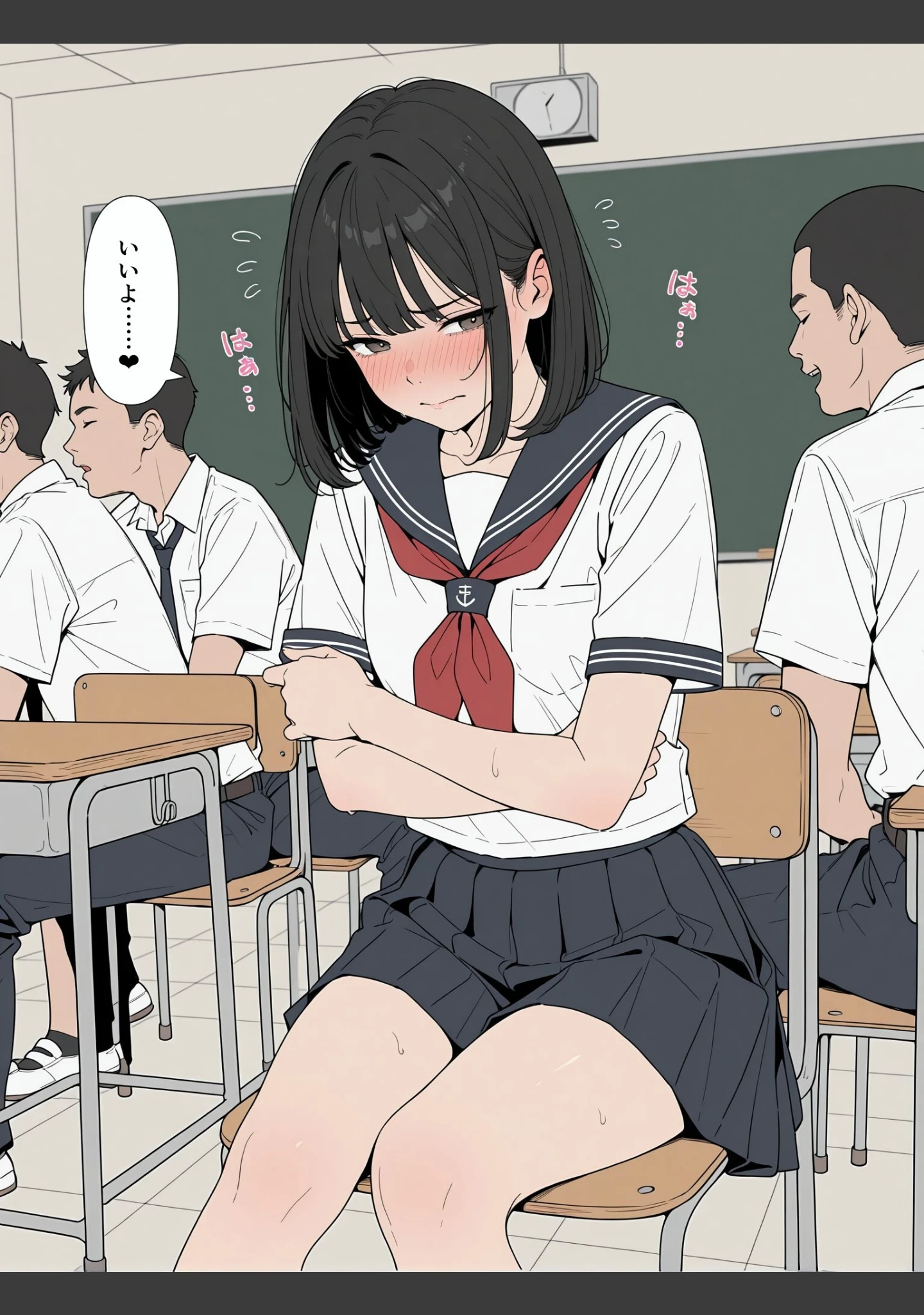 「僕らの性教育【モザイク版】」（禁断の果実） 試し読み 7ページ目