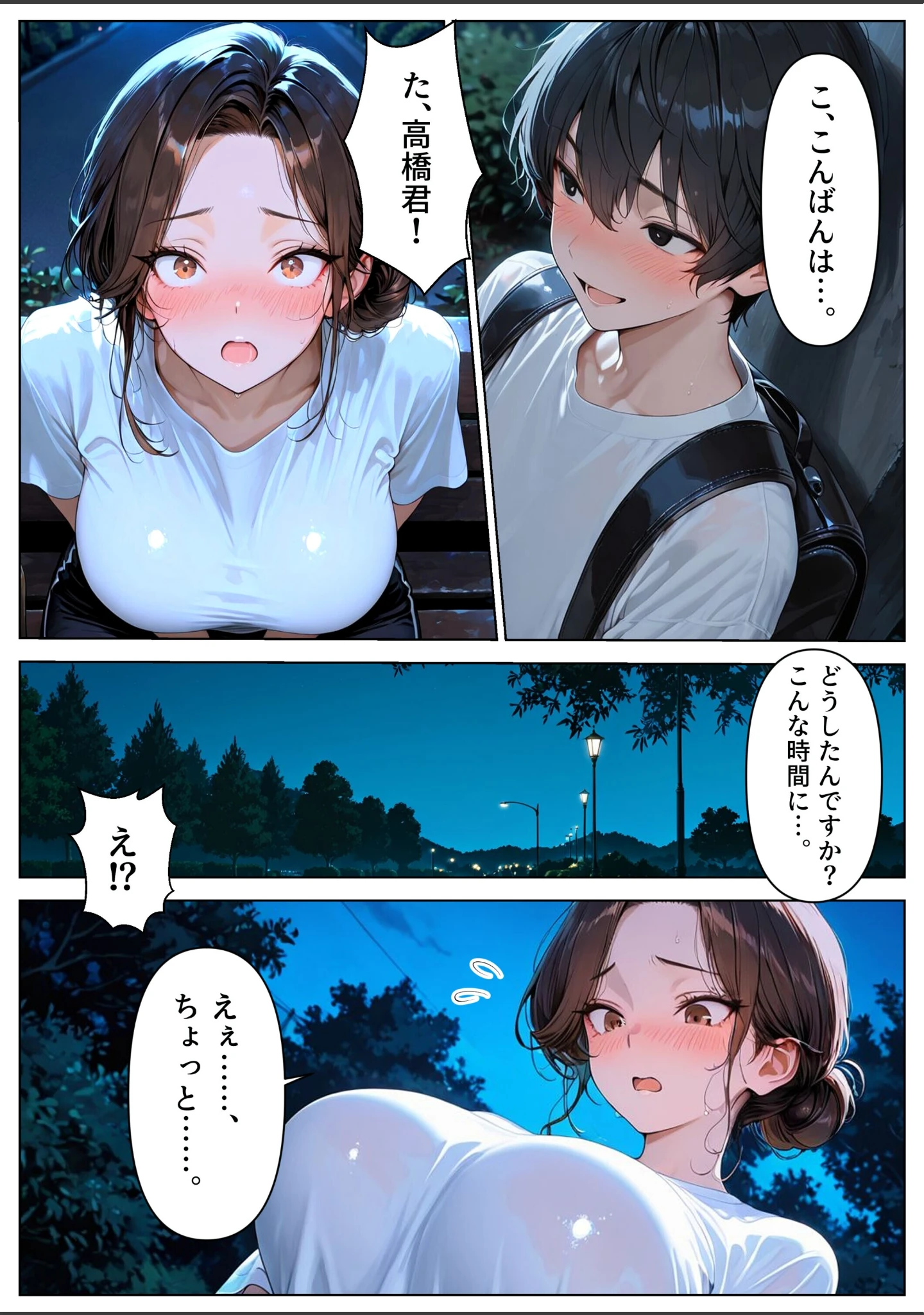 「2人目が欲しい常連の人妻を寝取り子作りセックスしまくった話【モザイク版】」（めろうたいむ） 試し読み 10ページ目