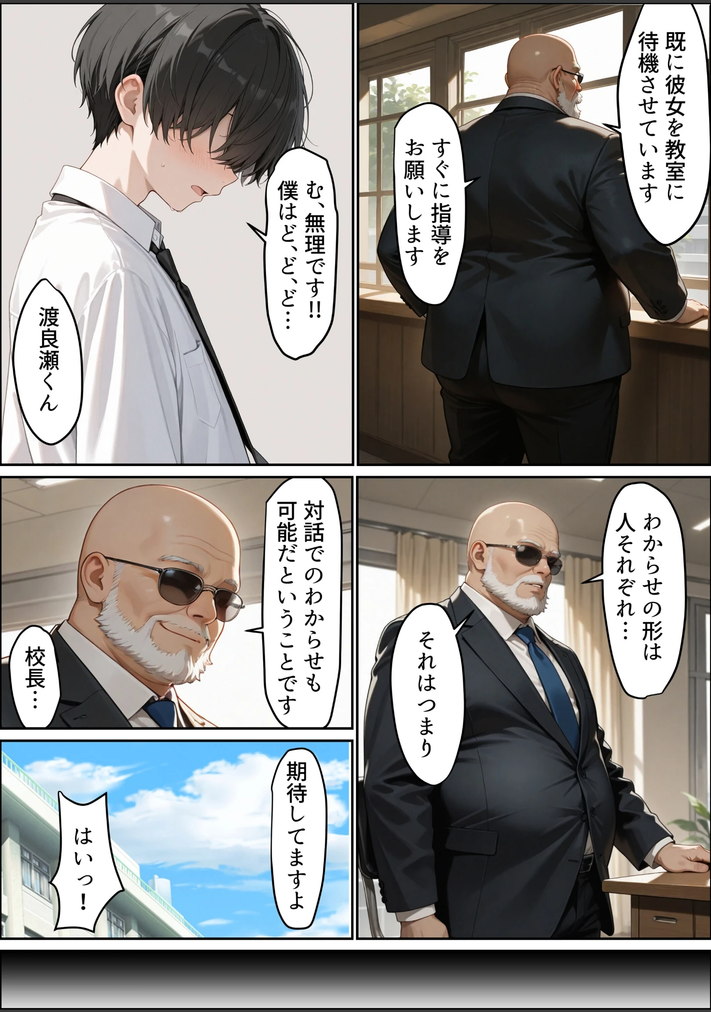 「校内一のメスガキ、性欲つよつよ童貞メスガキ指導員に完全屈服わからせH【モザイク版】」（メスガキっ娘ぐらし） 試し読み 6ページ目