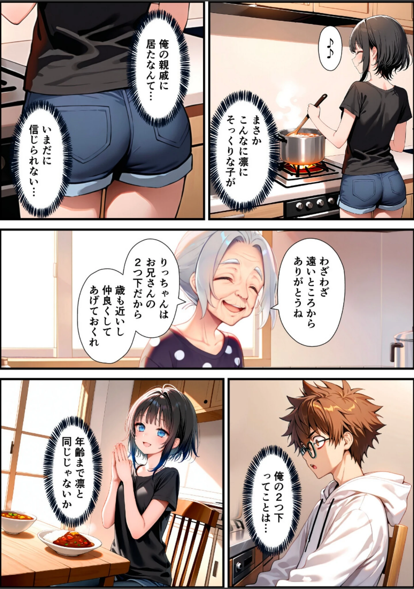 「TSした俺の弟が親戚になりすましてメスイキセックスに溺れる話【白抜き修正版】」（悪魔ほろほろ） 試し読み 11ページ目