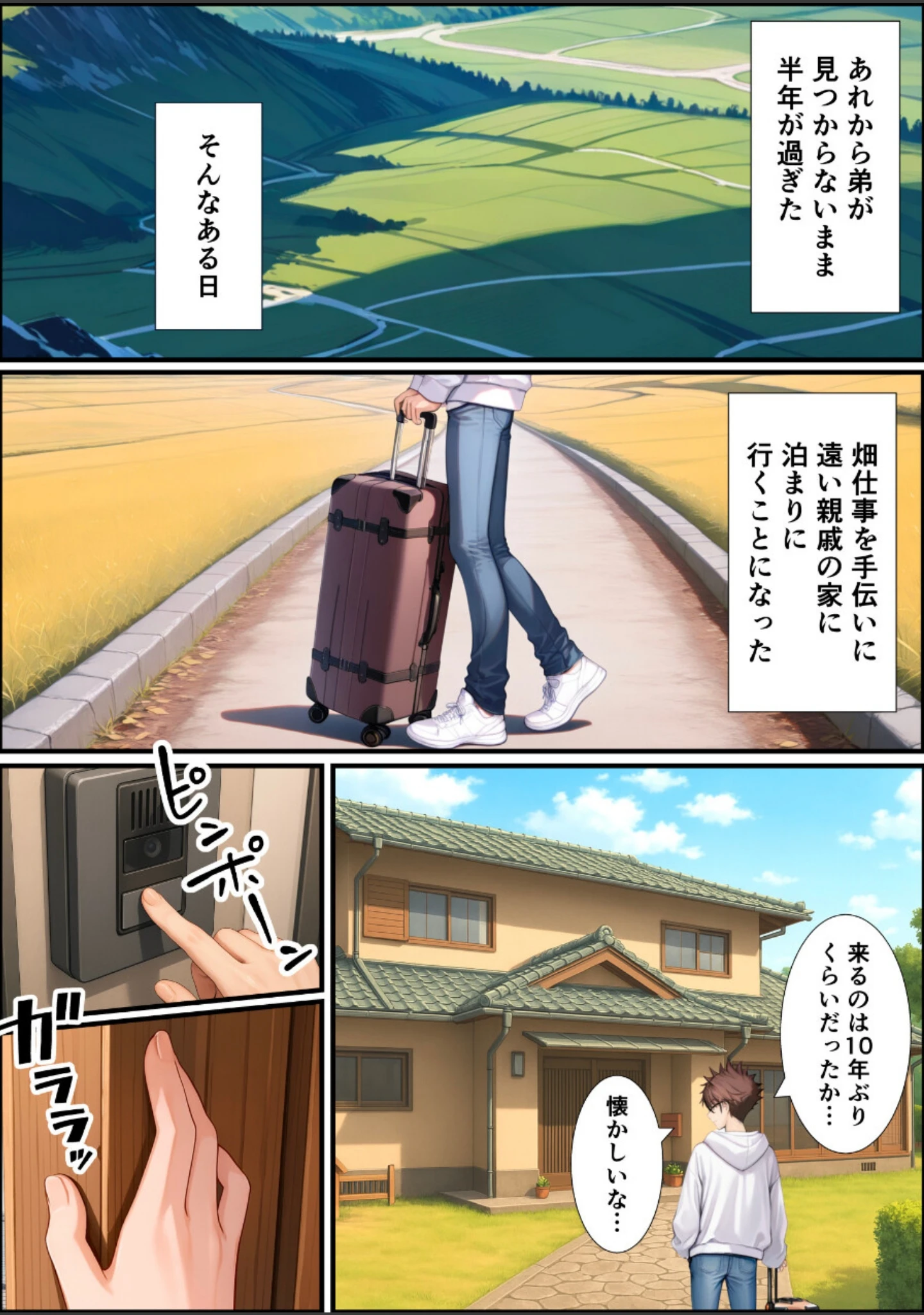 「TSした俺の弟が親戚になりすましてメスイキセックスに溺れる話【白抜き修正版】」（悪魔ほろほろ） 試し読み 6ページ目