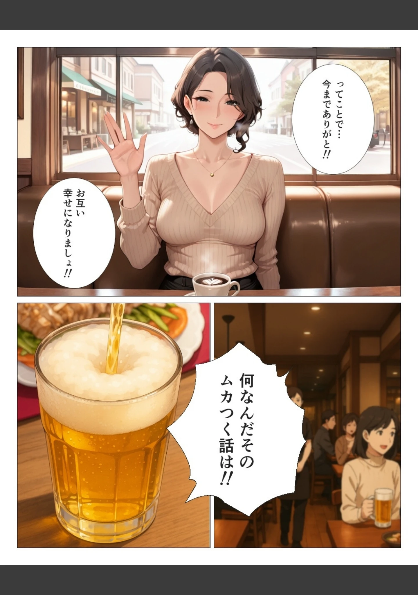 「むちむち人妻セラピストに精子搾り取られて中出しHしました【白抜き修正版】」（人妻ライフ） 試し読み 3ページ目