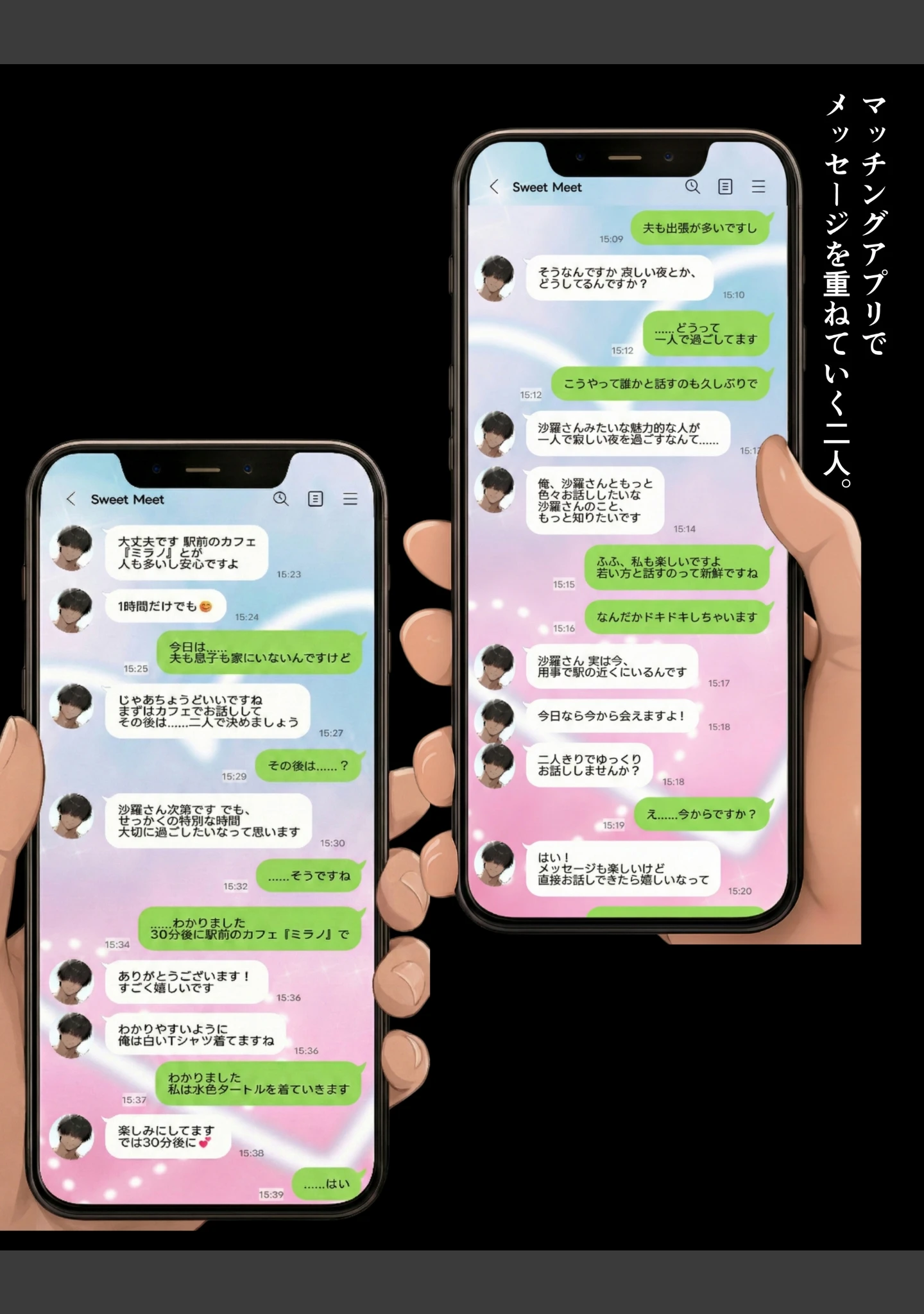 「俺の童貞友人にメス親を紹介したら、そいつの母親で家庭崩壊した件ww 〜妖艶妻・沙羅編〜【白抜き修正版】」（完堕ワイフ） 試し読み 2ページ目
