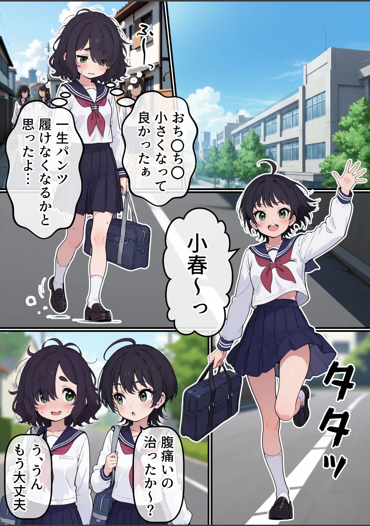 「地味なオタク女子にチ〇ポが生えてこれまで縁のなかったSEXにドハマりする【白抜き修正版】」（浴衣のしのぎ） 試し読み 15ページ目