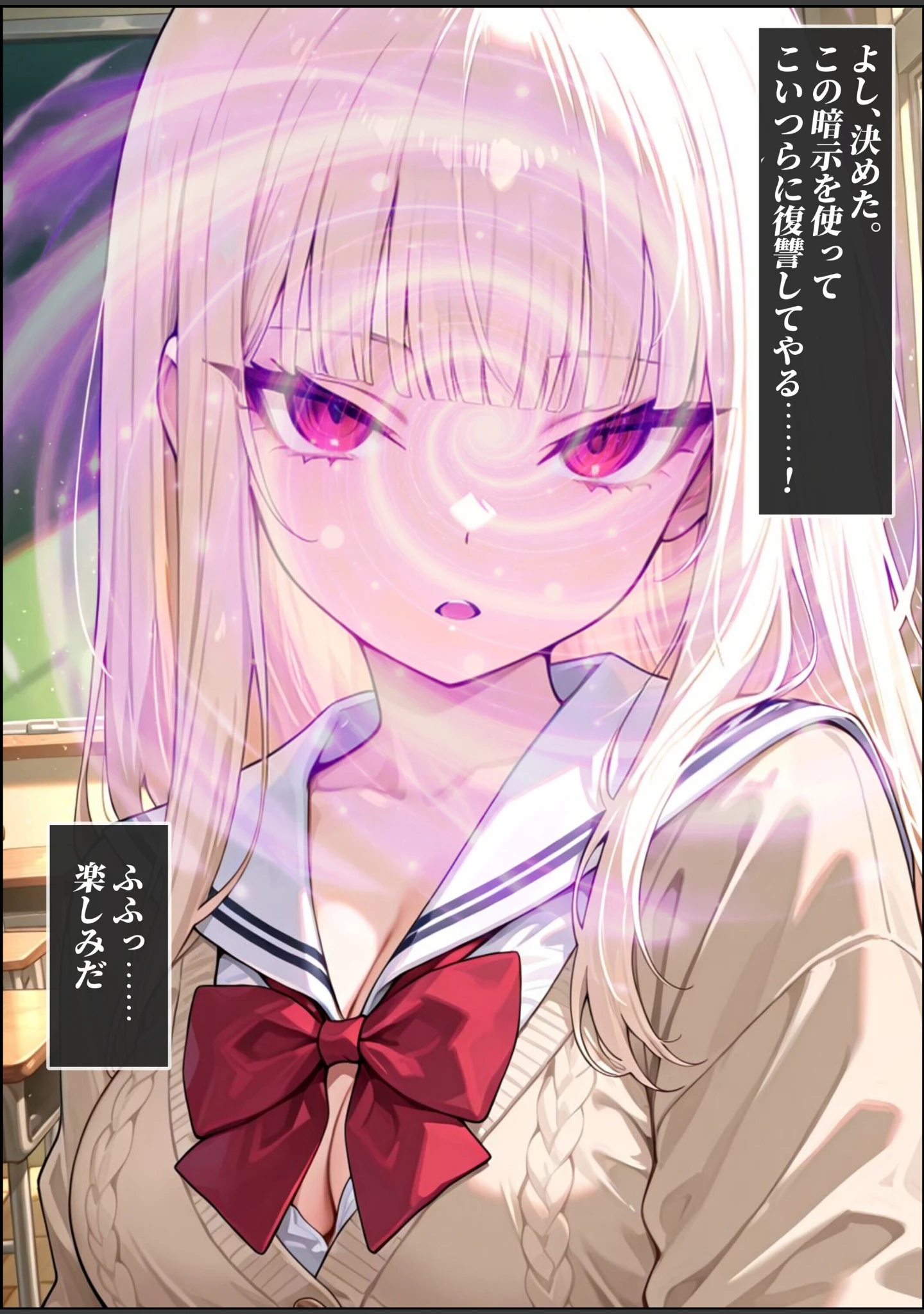 「陰キャの俺が催●アプリで一軍ギャルを堕とすまで...【棒消し修正版】（単話）」（愛罠） 試し読み 9ページ目