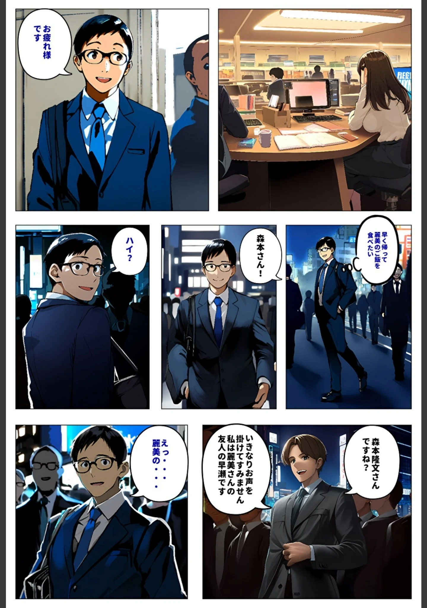 「間男の提案に乗って不倫現場を目撃したら、最愛の妻が土下座してセックスのお願いをした。【モザイク版】」（暇人クラブ） 試し読み 5ページ目