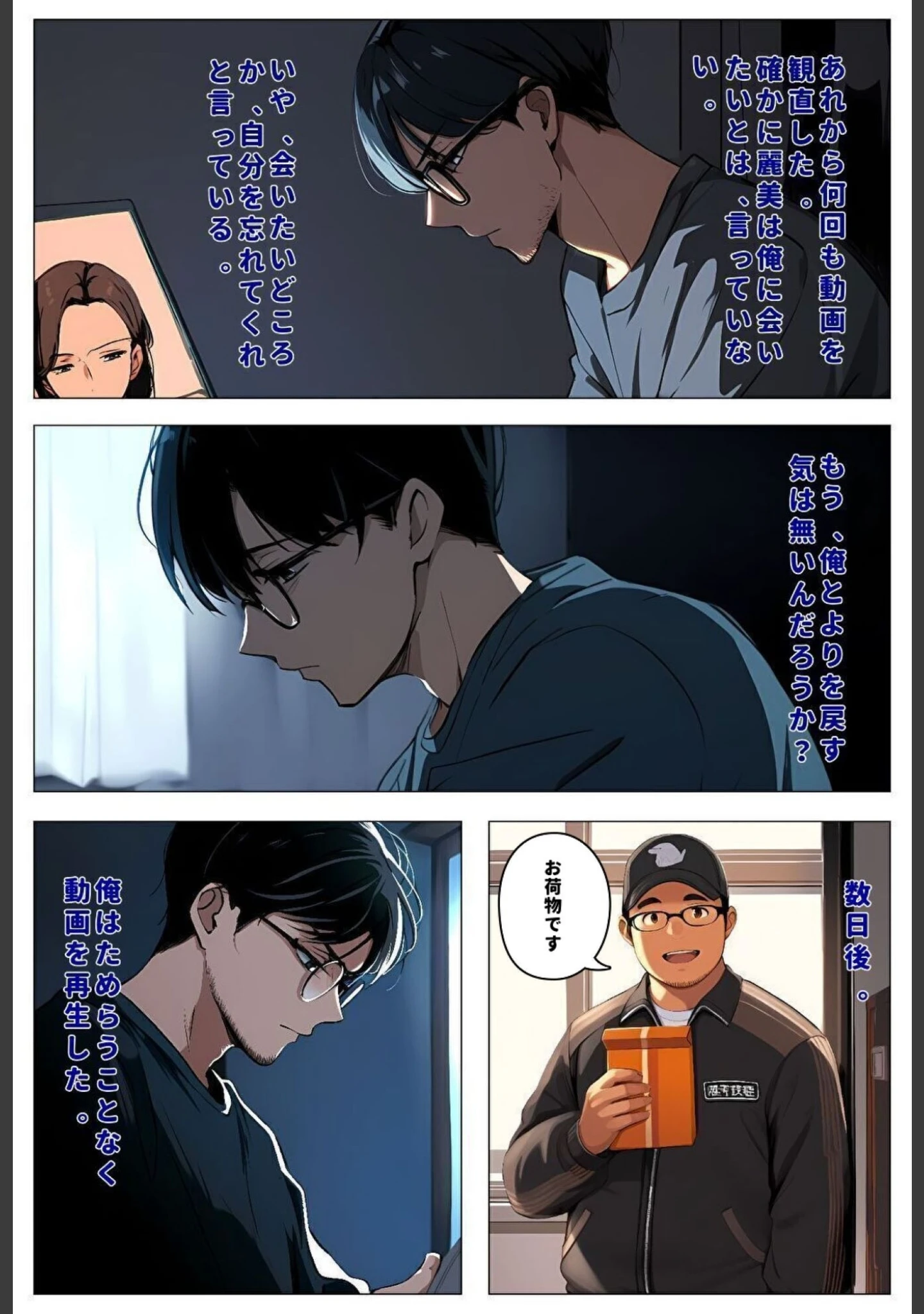 「間男の提案に乗って不倫現場を目撃したら、最愛の妻が土下座してセックスのお願いをした。【モザイク版】」（暇人クラブ） 試し読み 12ページ目