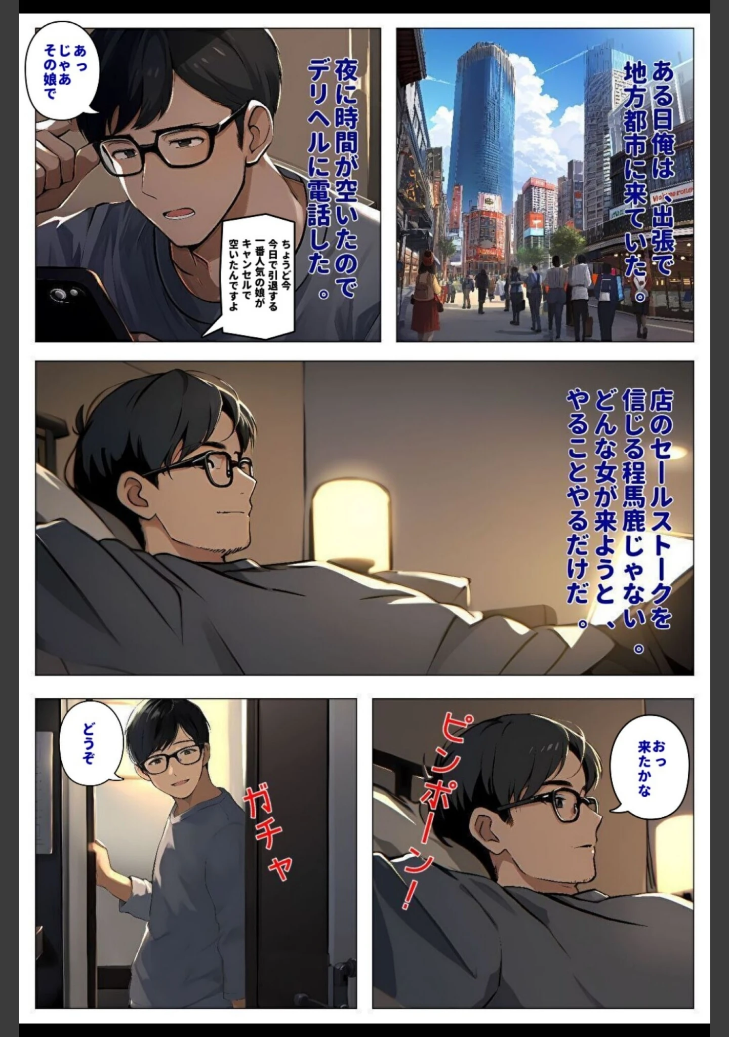 「間男の提案に乗って不倫現場を目撃したら、最愛の妻が土下座してセックスのお願いをした。【モザイク版】」（暇人クラブ） 試し読み 6ページ目