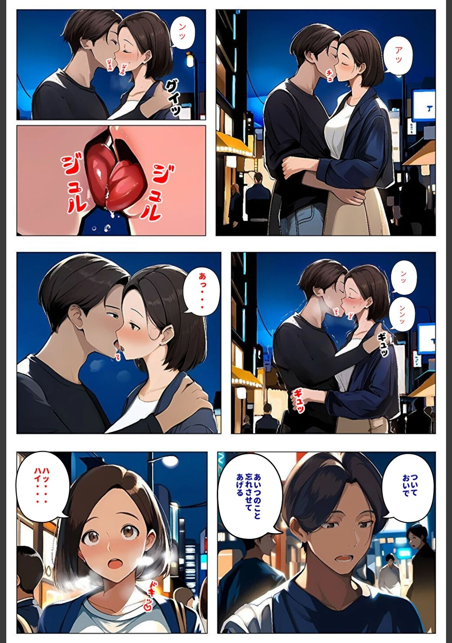 「間男の提案に乗って不倫現場を目撃したら、最愛の妻が土下座してセックスのお願いをした。【モザイク版】」（暇人クラブ） 試し読み 15ページ目