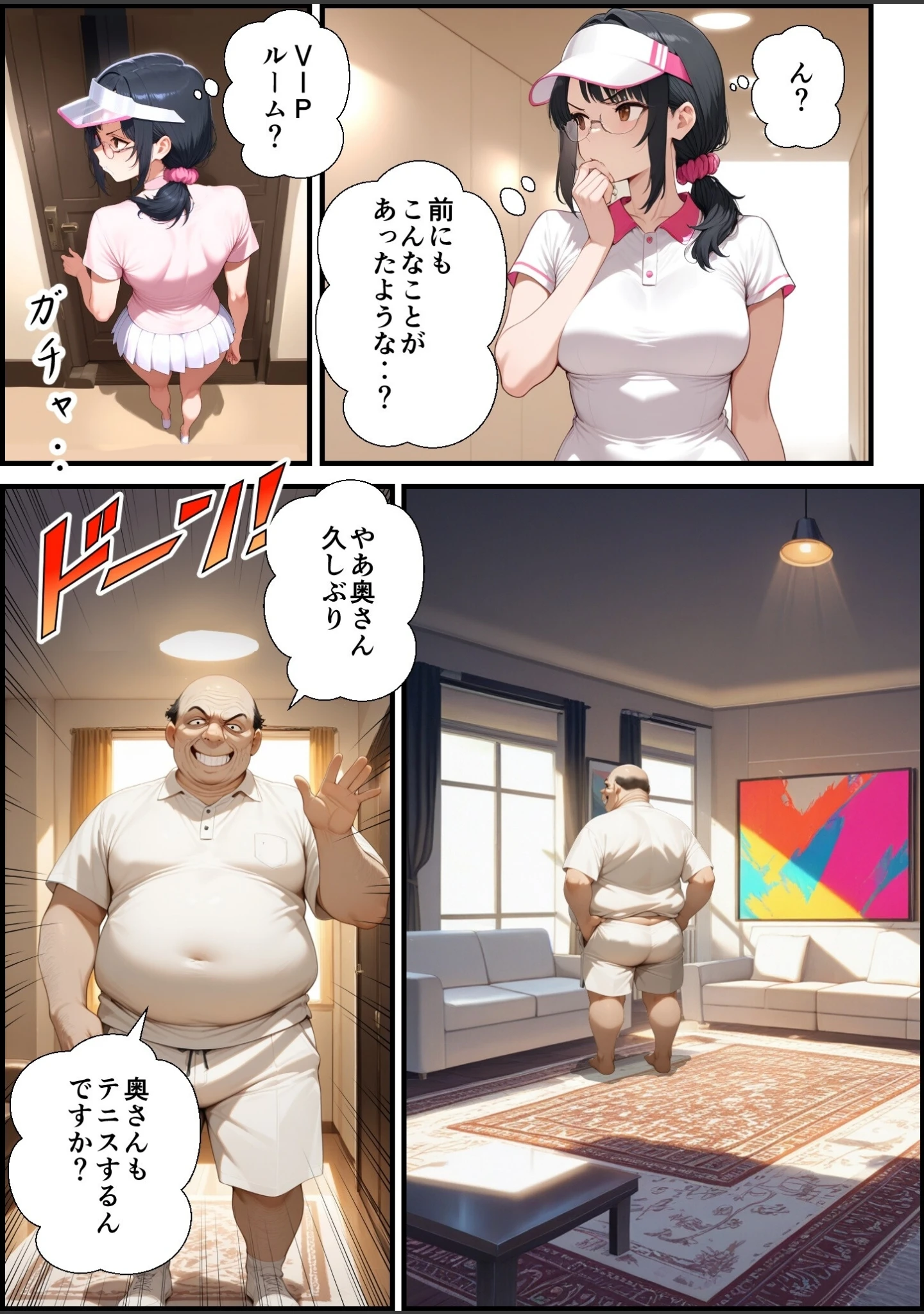 「妻が毒オジに三たび媚薬を盛られた件【モザイク版】」（鮫島猛） 試し読み 11ページ目