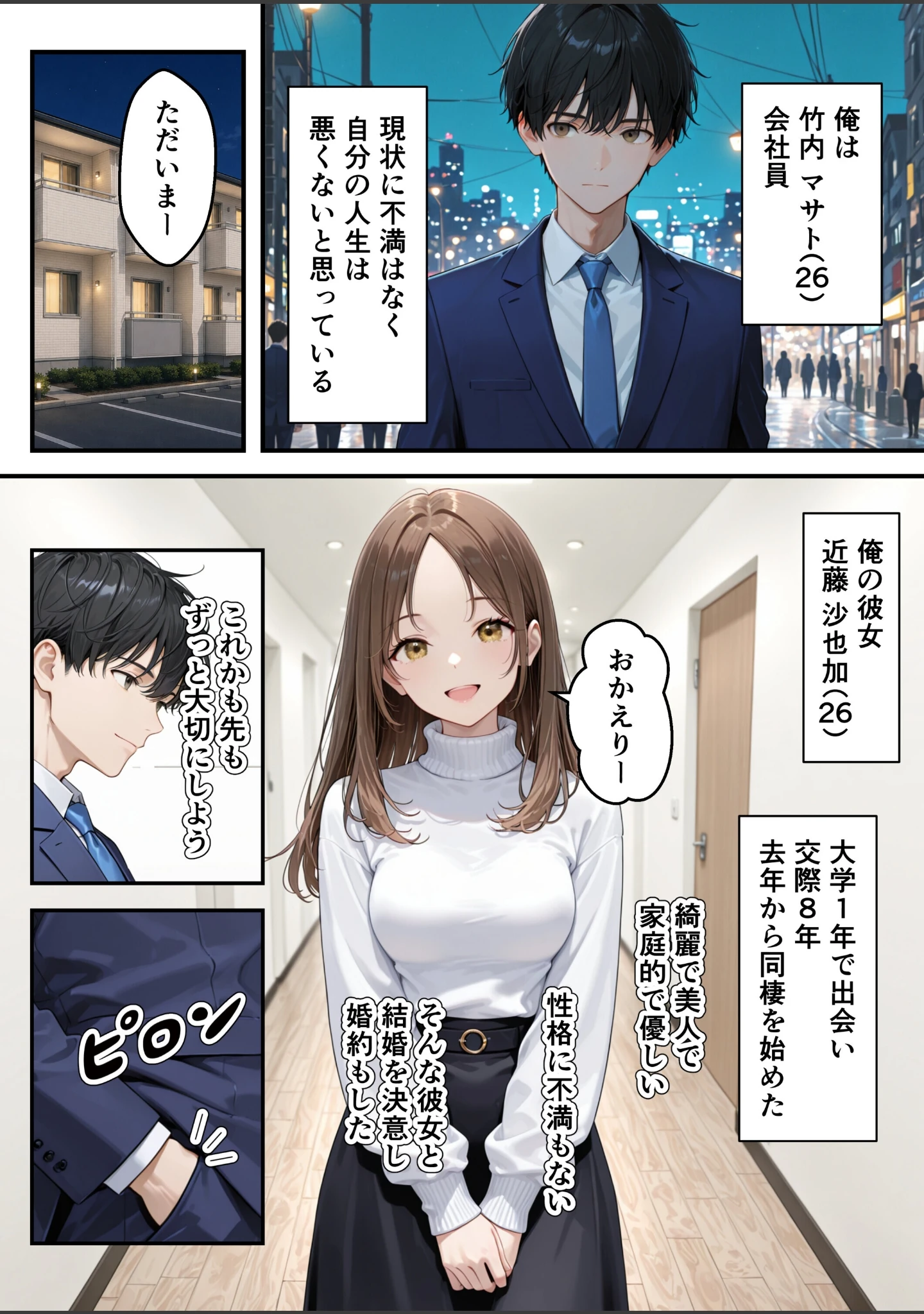 「8つ下の小悪魔義妹のプルプルおっぱい攻撃で理性崩壊浮気セックス【モザイク版】」（あふれだすにじる） 試し読み 3ページ目