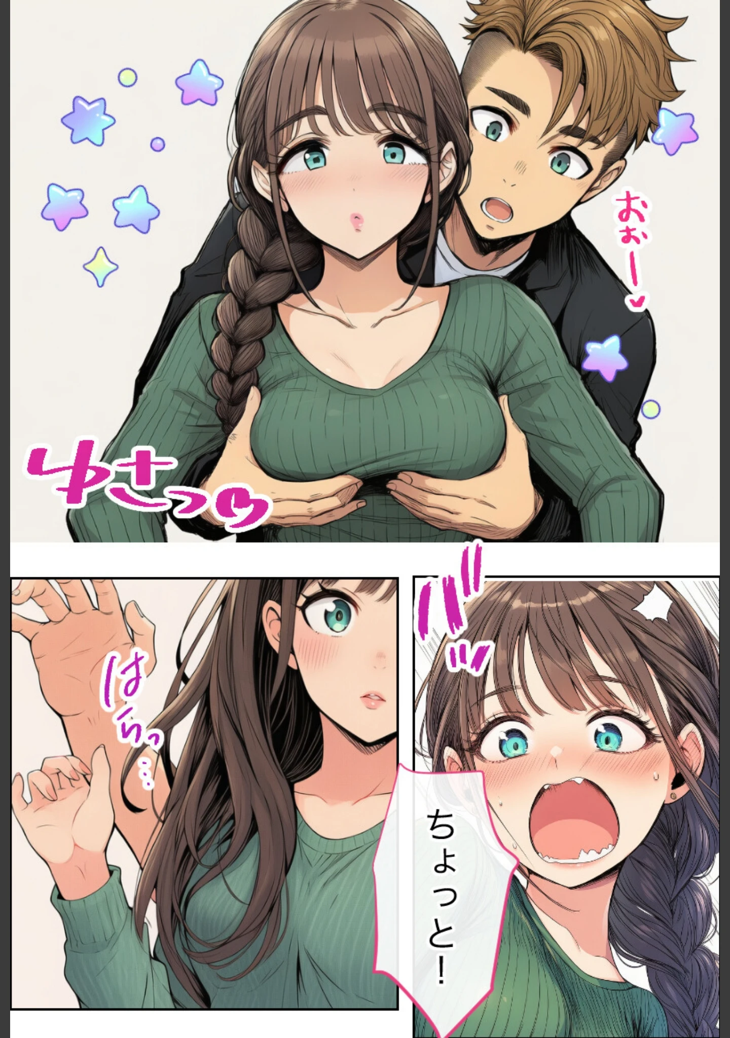 「アダルトライブチャットやったら人生変わった【モザイク版】」（絵師たか） 試し読み 13ページ目