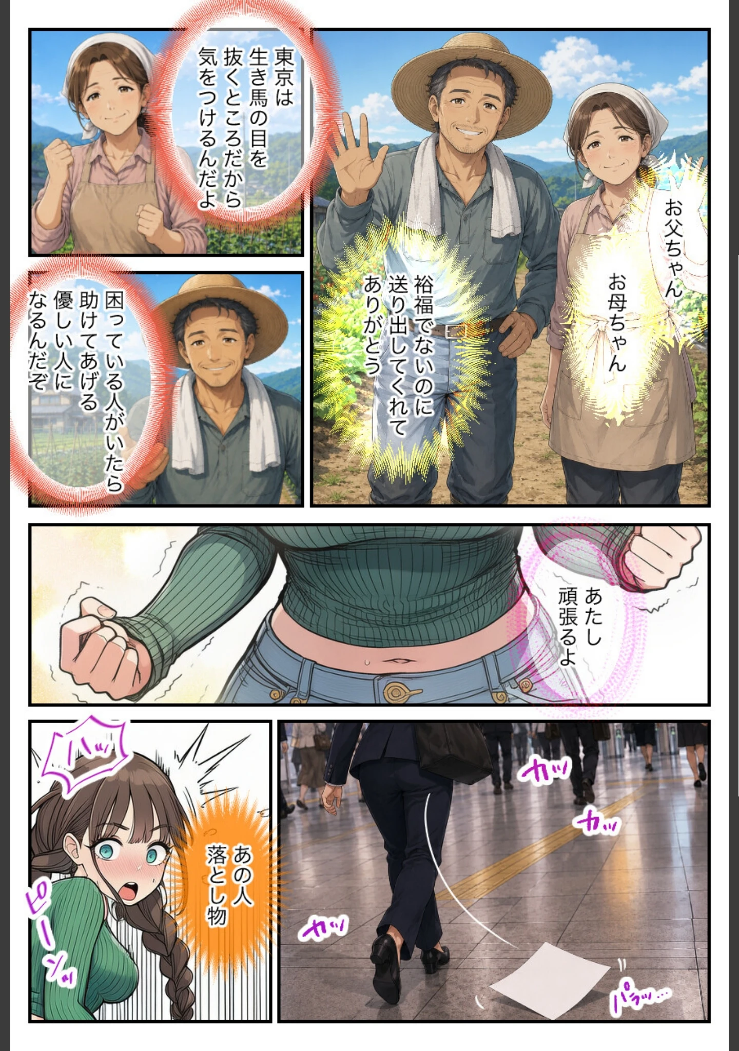 「アダルトライブチャットやったら人生変わった【モザイク版】」（絵師たか） 試し読み 6ページ目