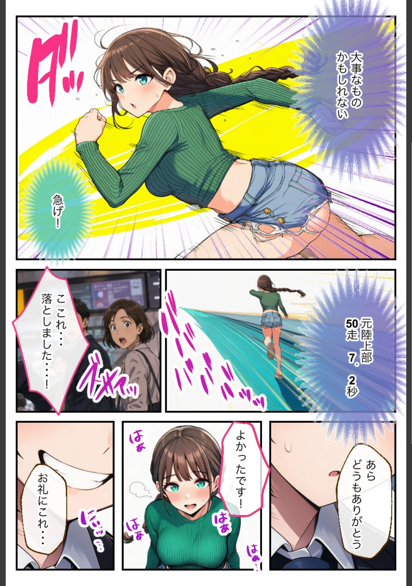 「アダルトライブチャットやったら人生変わった【モザイク版】」（絵師たか） 試し読み 7ページ目