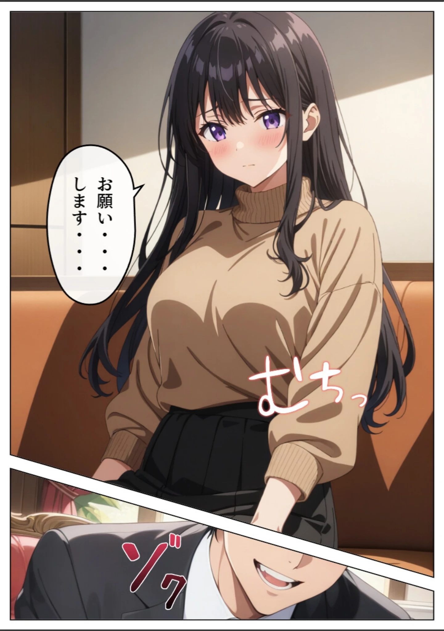 「旦那の借金返済のために…【白抜き修正版】」（憧れ委員会） 試し読み 14ページ目