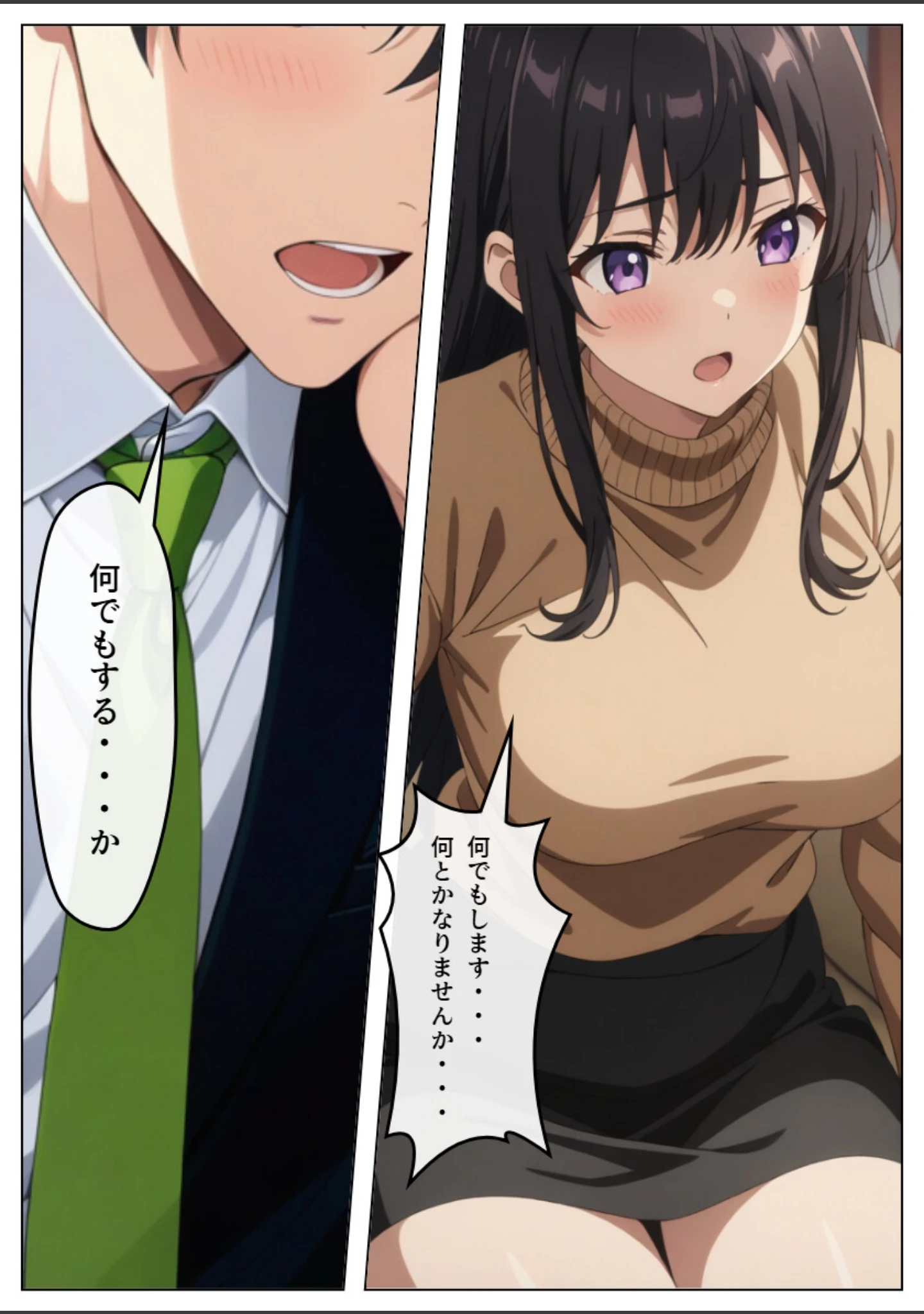 「旦那の借金返済のために…【白抜き修正版】」（憧れ委員会） 試し読み 5ページ目
