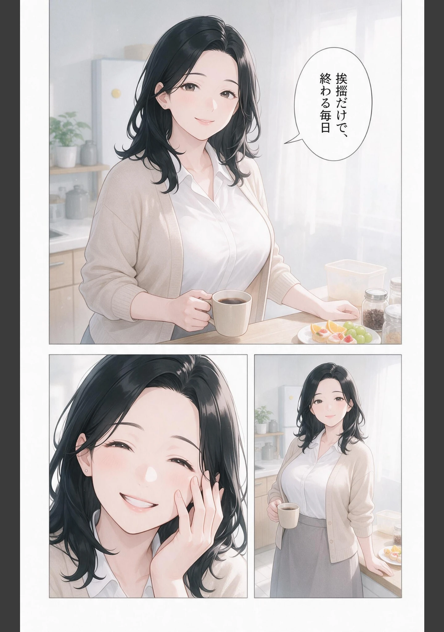 「酔うと甘えてくる巨乳ママ友を酔い潰れたので介抱したら毎晩ねだられるようになった件【モザイク版】（単話）」（灯野ましろ） 試し読み 2ページ目