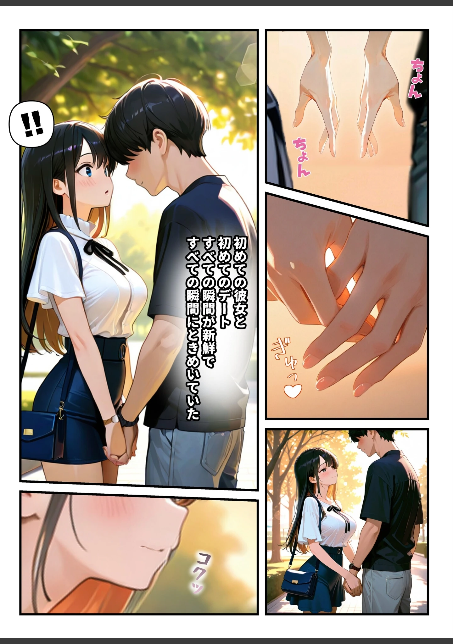 「清楚な彼女が最近、先輩と会っているらしい 〜僕だけが知らない彼女の秘密〜【白抜き修正版】（単話）」（ルミナ） 試し読み 6ページ目