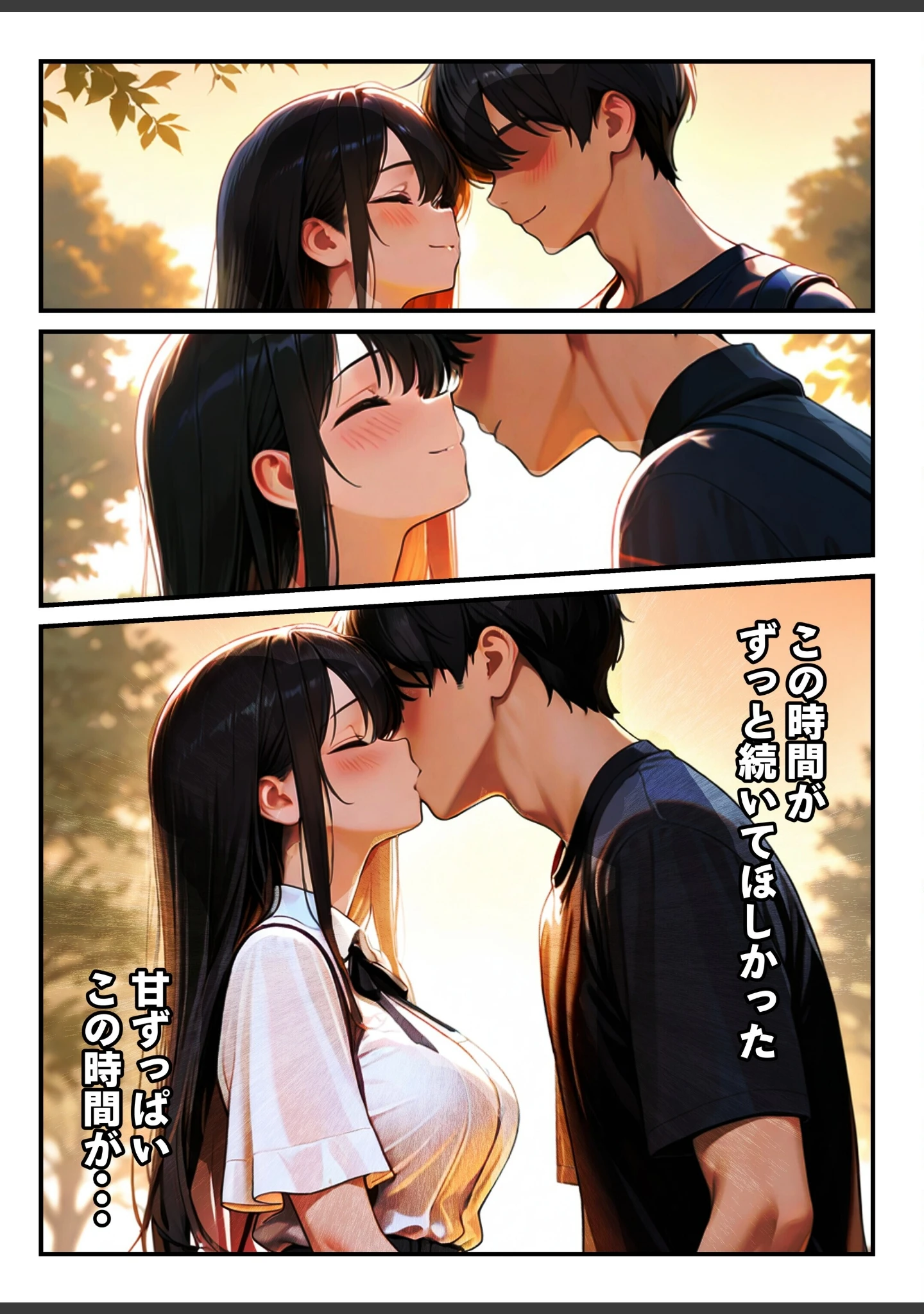 「清楚な彼女が最近、先輩と会っているらしい 〜僕だけが知らない彼女の秘密〜【白抜き修正版】（単話）」（ルミナ） 試し読み 7ページ目