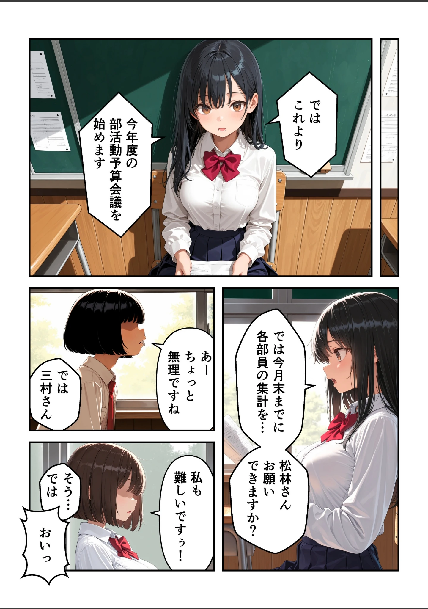 「強気で嫌われ生徒会長は俺にだけあまあま_何度もイチャラブ生ハメセックス【白抜き修正版】」（あふれだすにじる） 試し読み 11ページ目