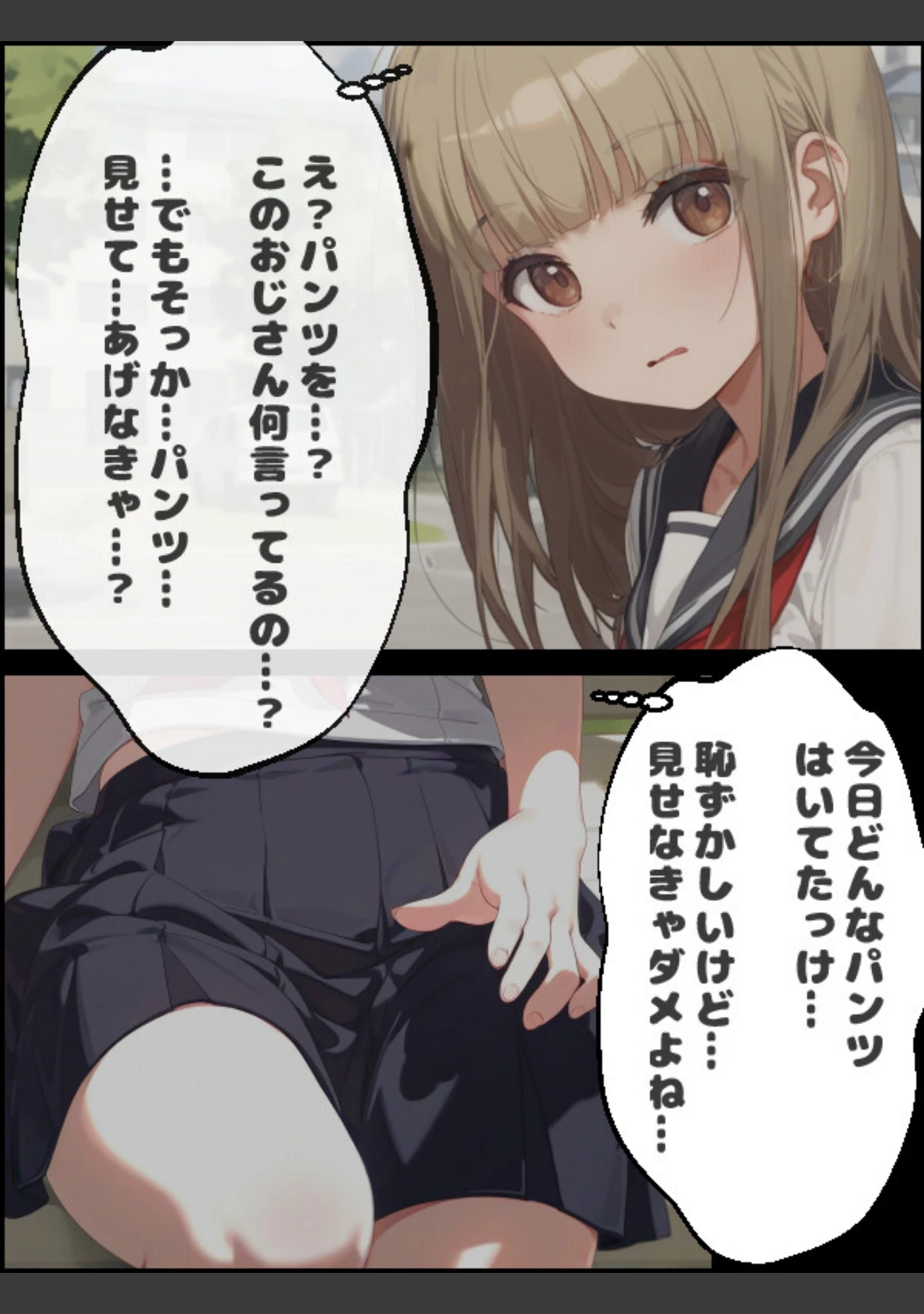 「近所の女の子が正統派美少女に育ったので不思議な力でエッチなお願いを聞いてもらった話【白抜き修正版】」（A-GirlsGo） 試し読み 6ページ目