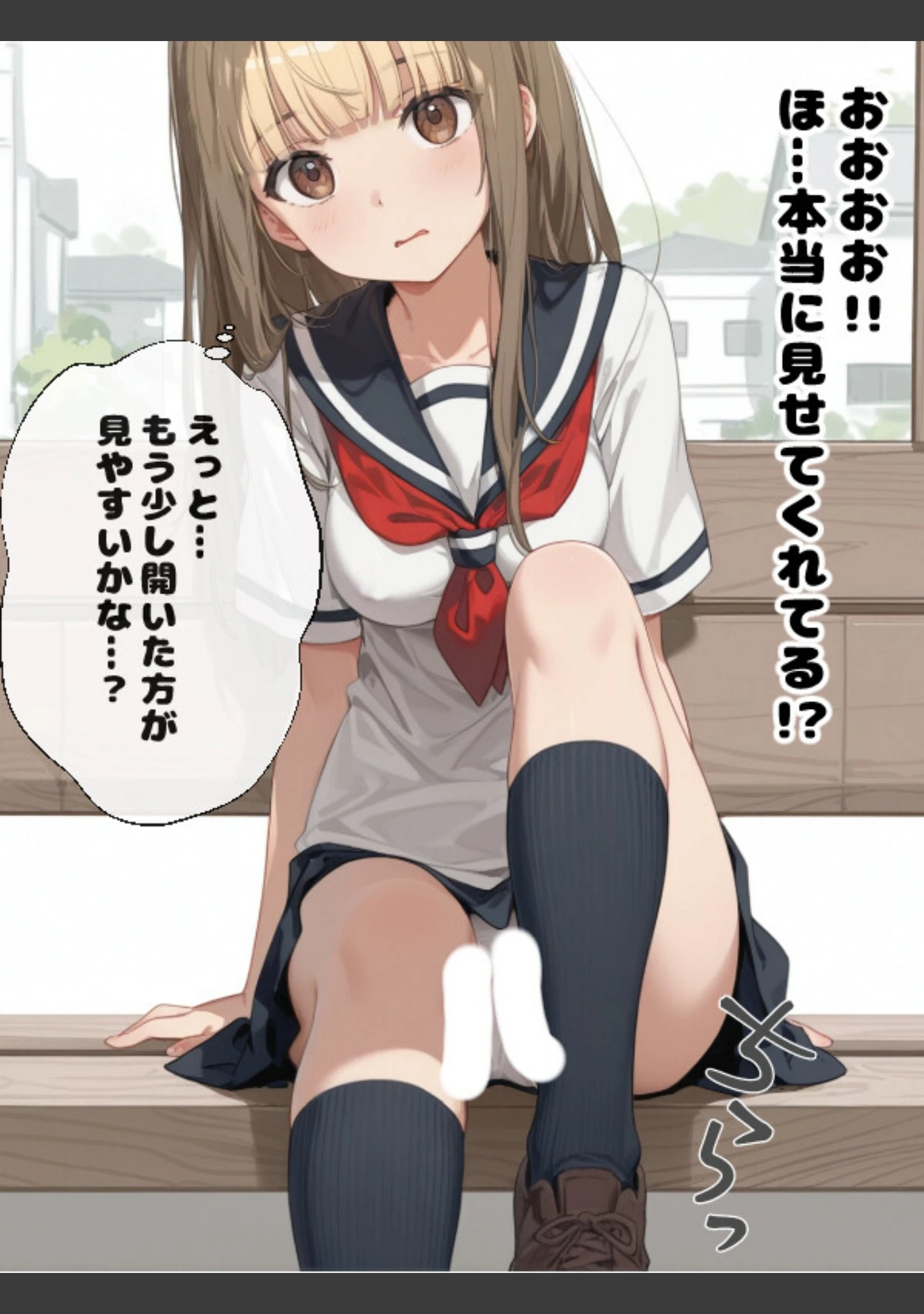 「近所の女の子が正統派美少女に育ったので不思議な力でエッチなお願いを聞いてもらった話【白抜き修正版】」（A-GirlsGo） 試し読み 8ページ目