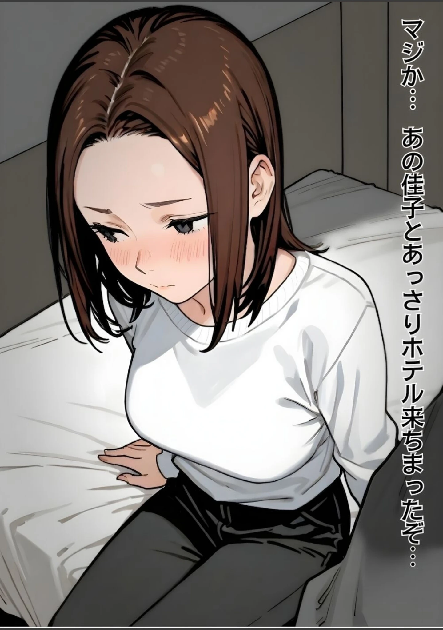 「【実話】「ねぇ、兄貴には内緒だよ？」――3年ぶりに再会した親友の妹が、失恋の隙に仕掛けた確信犯的誘惑【白抜き修正版】（単話）」（ぶい） 試し読み 15ページ目