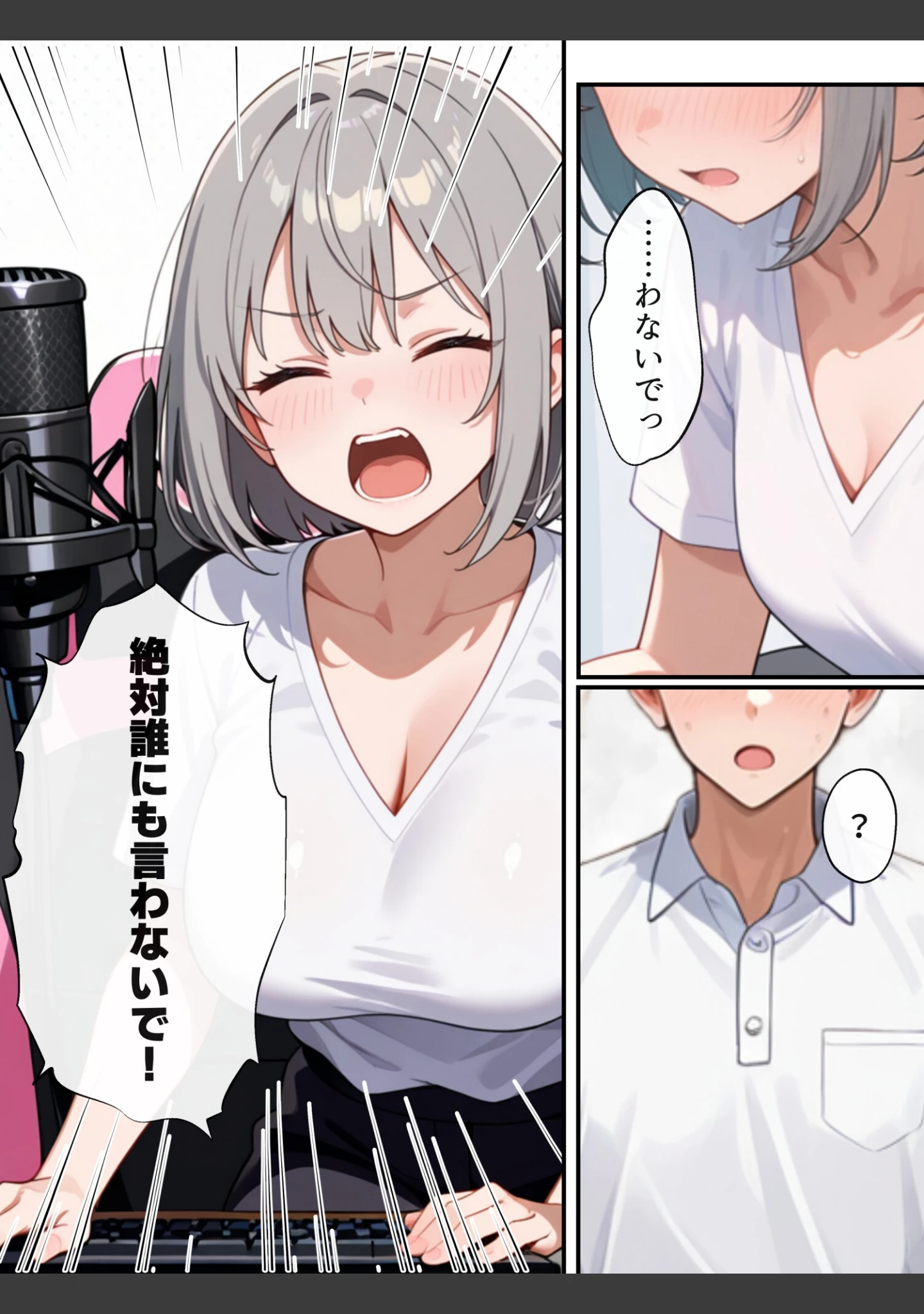 「俺の推Vが妹だった話【白抜き修正版】」（水彩みなも） 試し読み 11ページ目