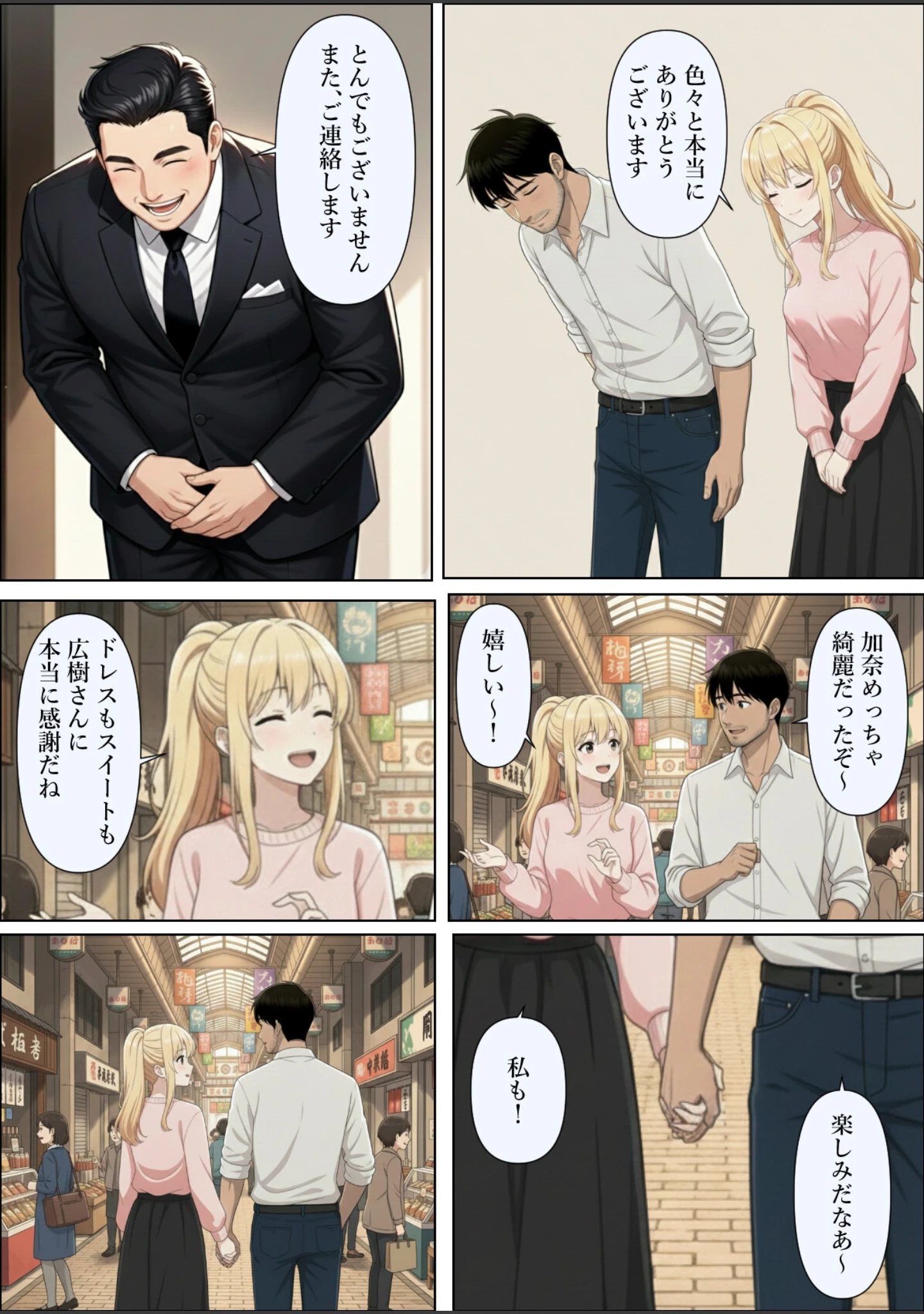 「結婚式前夜に…【白抜き修正版】（単話）」（憧れ委員会） 試し読み 13ページ目