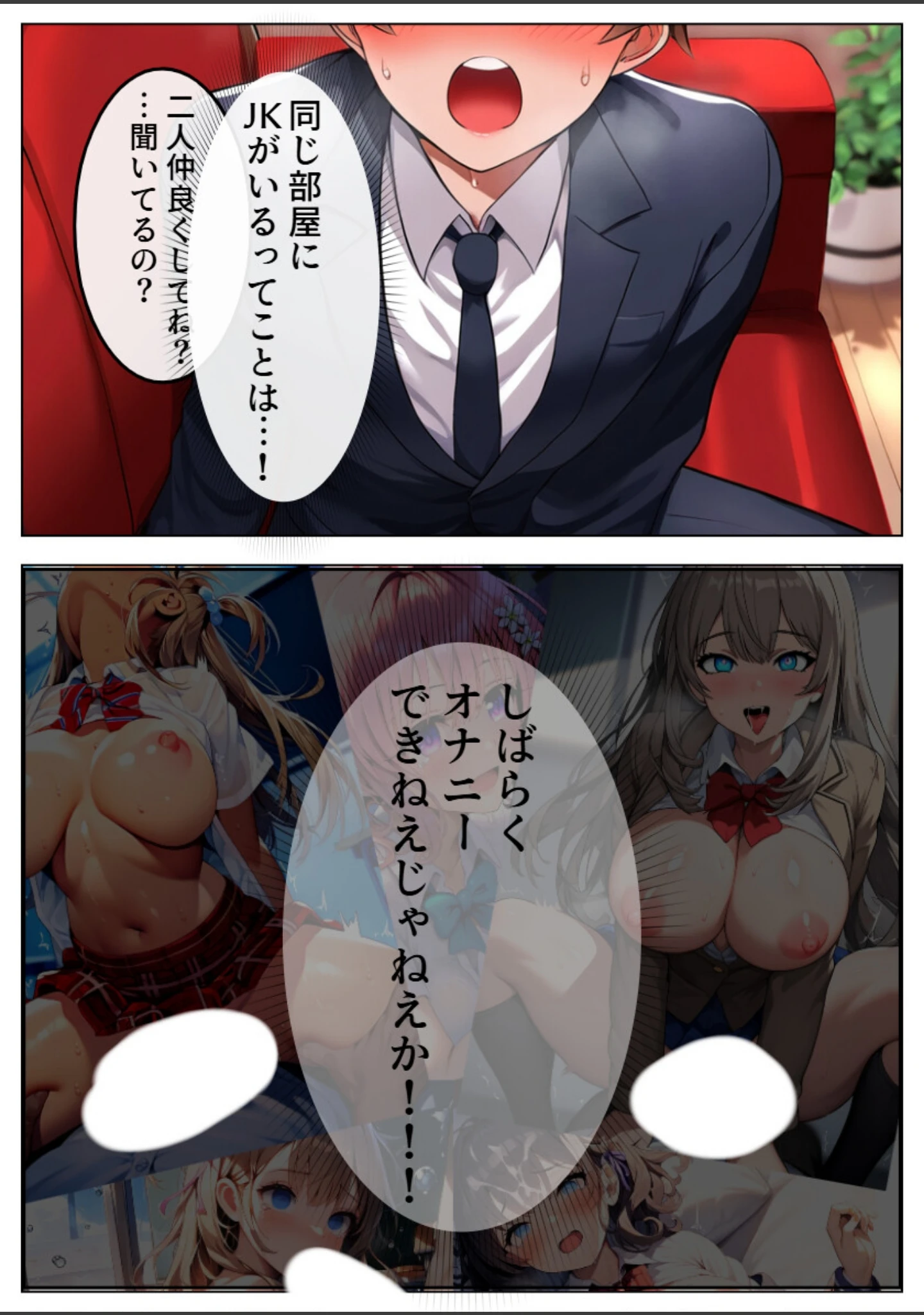 「巨乳ギャルに変身した従妹に中出し孕ませ！10年ぶりの帰郷でSEXし放題【白抜き修正版】」（黒糖サムライ） 試し読み 11ページ目