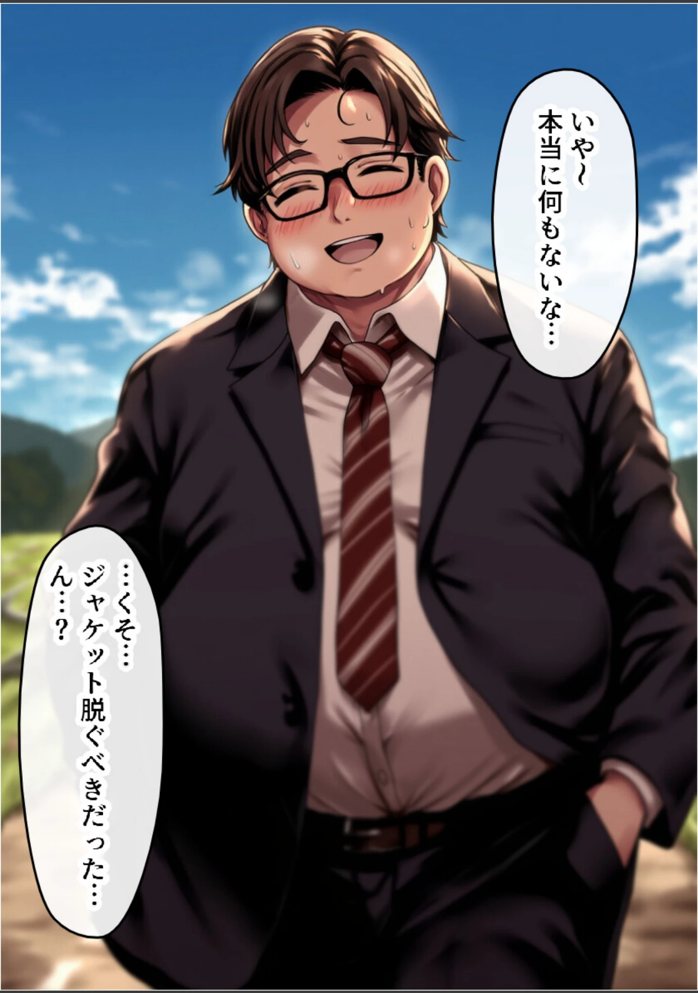 「日焼け美少女とイチャラブ中出し。出張先の田舎で助けたボーイッシュ女子とのSEX記録【白抜き修正版】」（黒糖サムライ） 試し読み 7ページ目