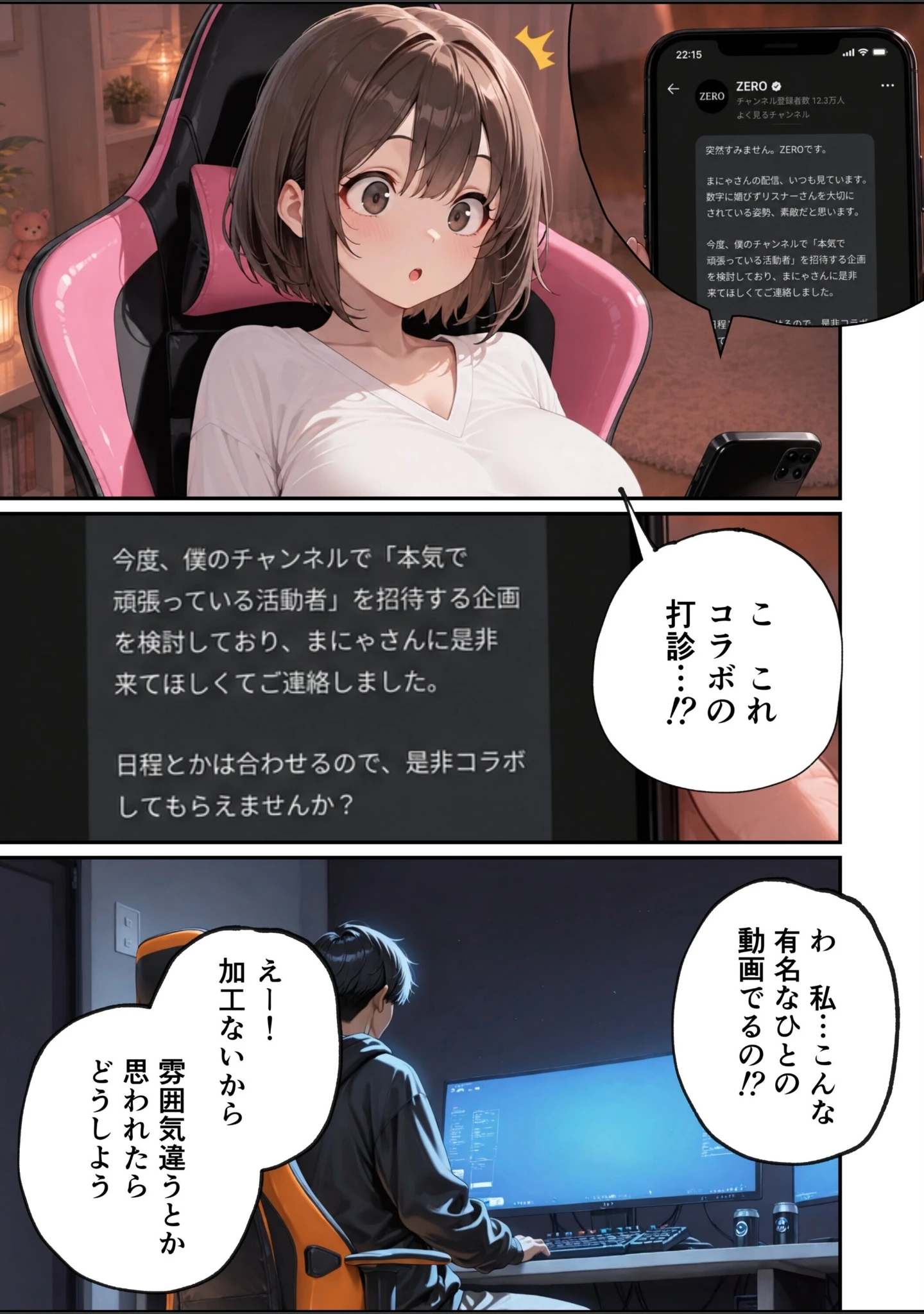 「区役所職員だった私が気付いたら配信者になって月額100万円もする！！会員限定サブスクを作っていた話【白抜き修正版】」（ルミナ） 試し読み 12ページ目