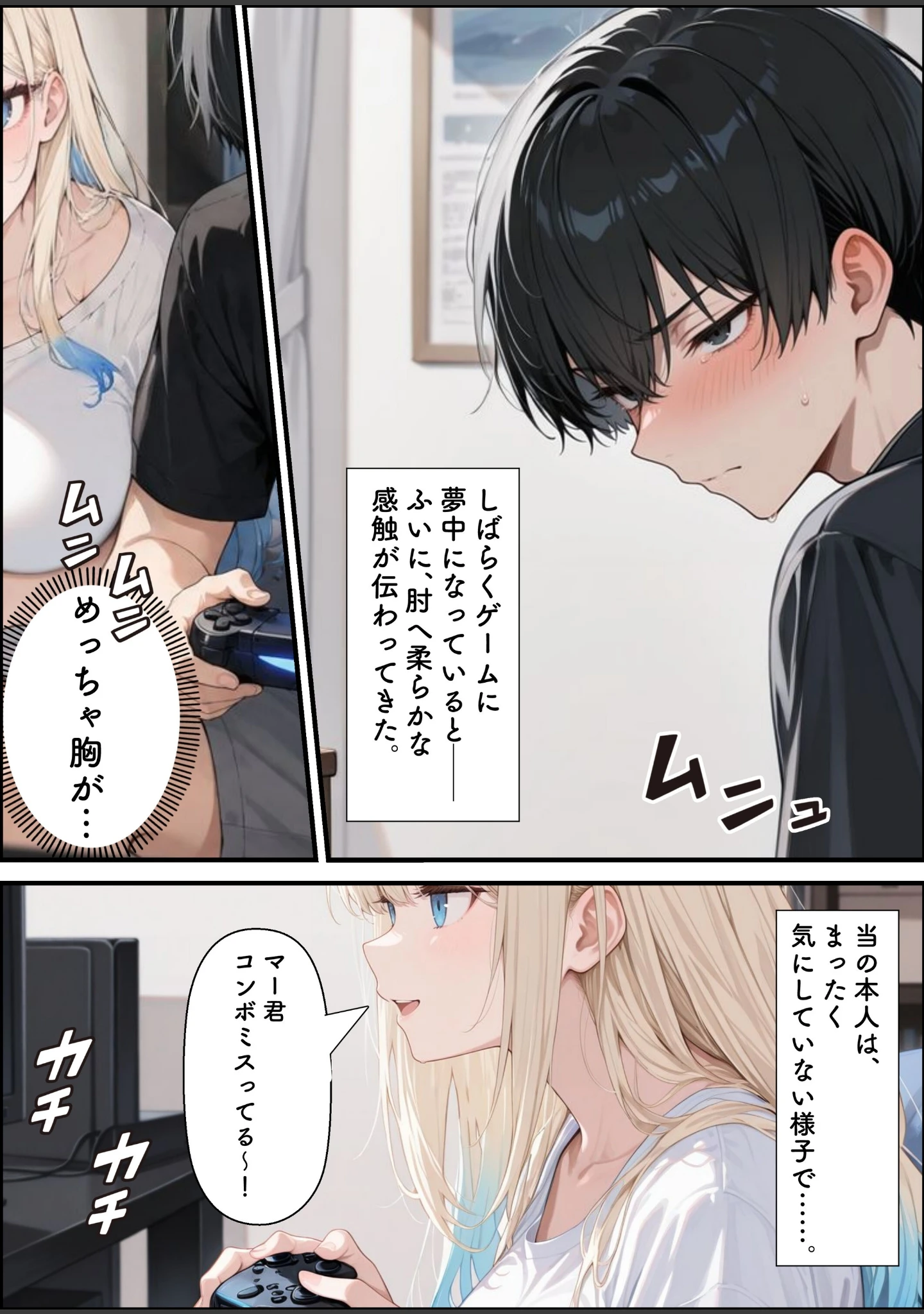 「性知識に疎い幼馴染天然ギャルと本気子作りセックスしちゃう話【白抜き修正版】（単話）」（愛罠） 試し読み 10ページ目