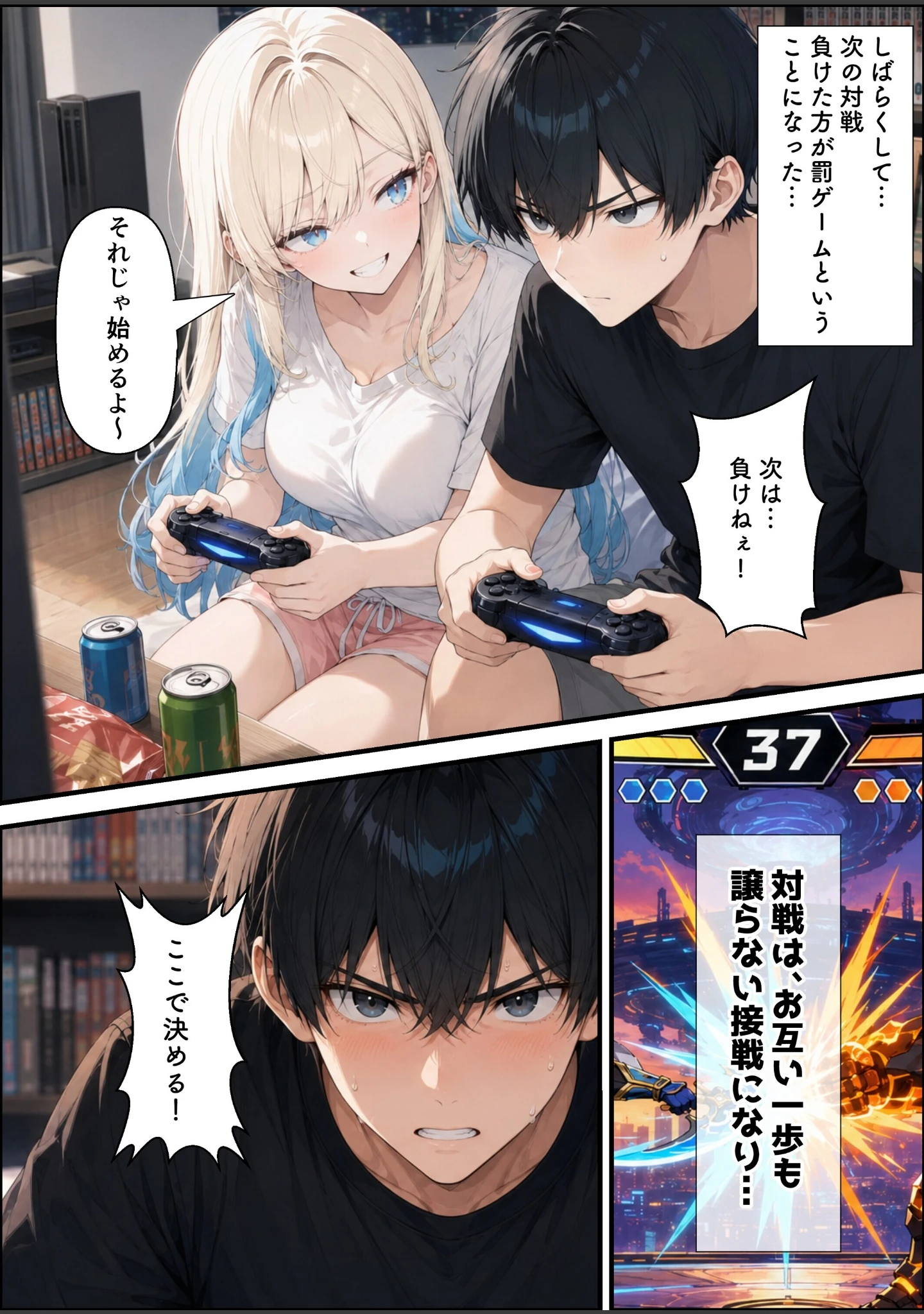 「性知識に疎い幼馴染天然ギャルと本気子作りセックスしちゃう話【白抜き修正版】（単話）」（愛罠） 試し読み 12ページ目