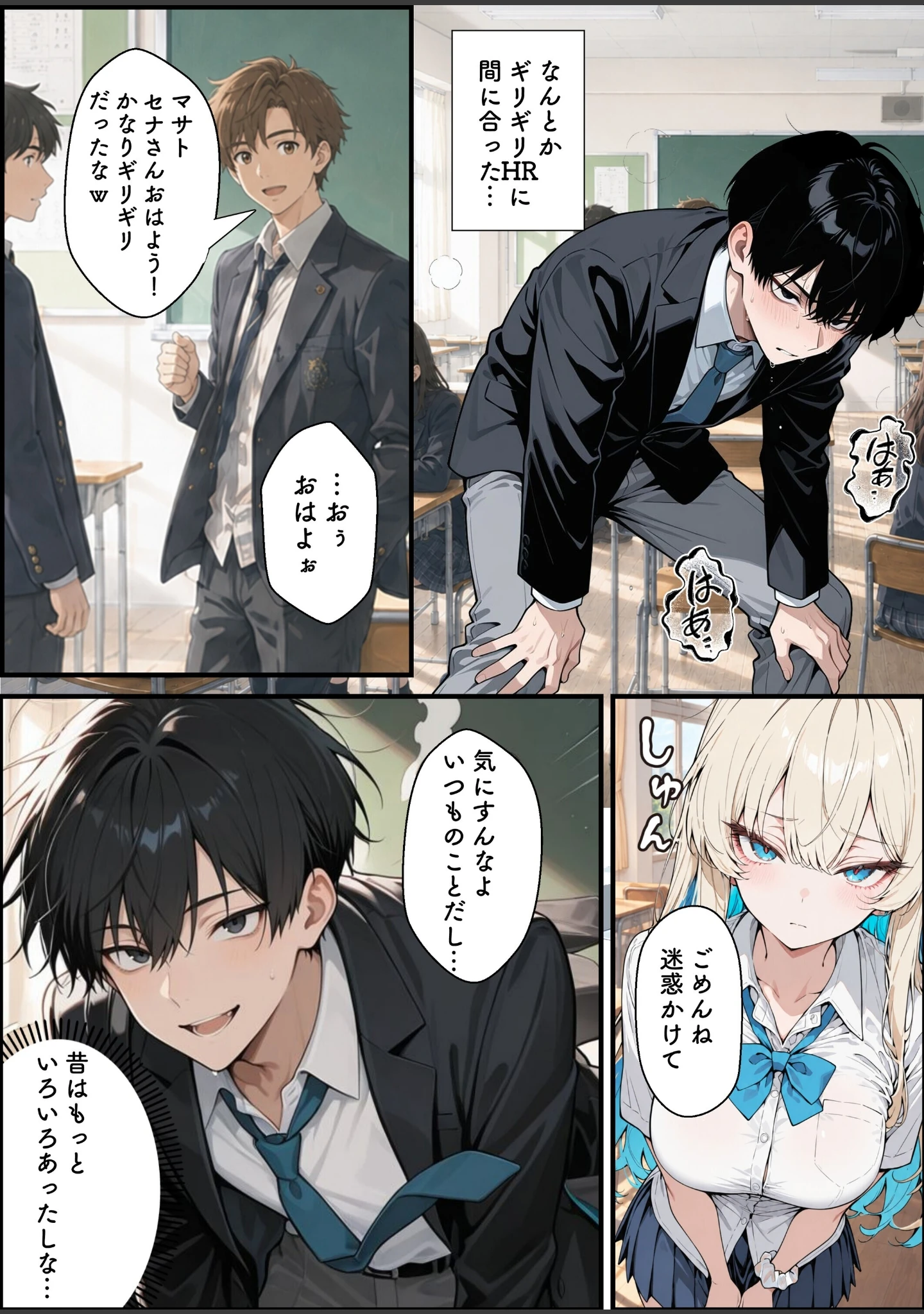 「性知識に疎い幼馴染天然ギャルと本気子作りセックスしちゃう話【白抜き修正版】（単話）」（愛罠） 試し読み 4ページ目