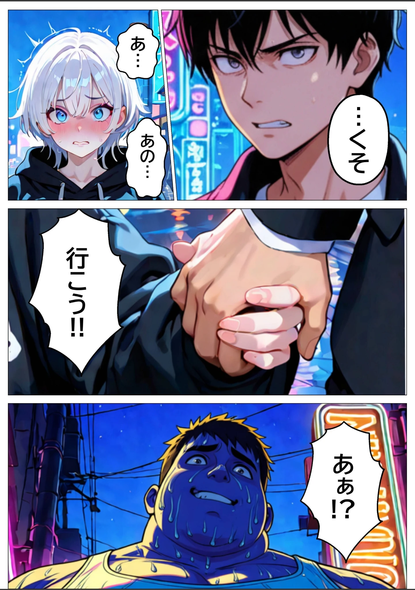 「推しじゃない巨乳Vtuberに嫉妬されて朝まで騎乗位で犯●れたら、俺は恋に落ちてしまった【白抜き修正版】」（つきつき工房） 試し読み 11ページ目