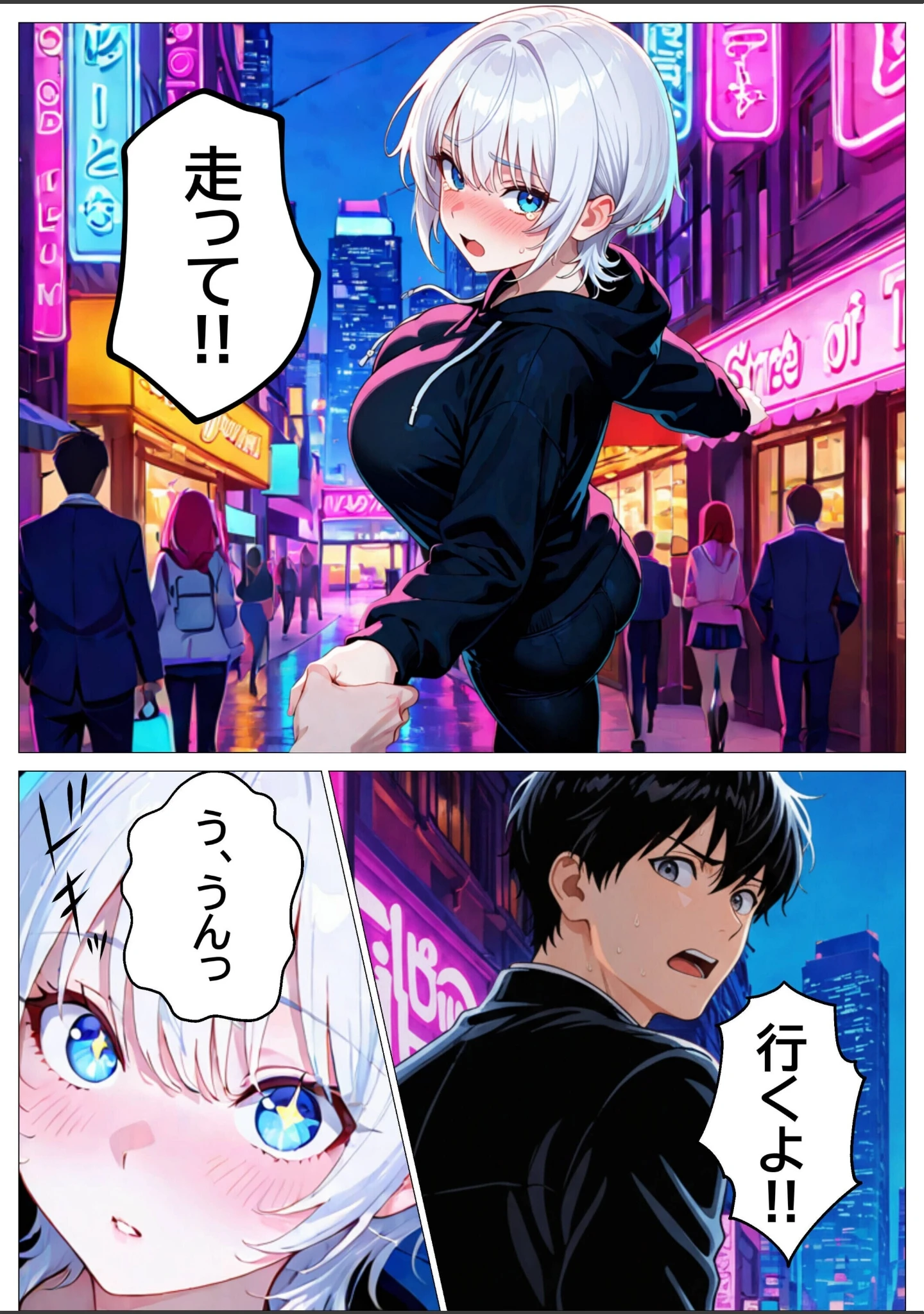 「推しじゃない巨乳Vtuberに嫉妬されて朝まで騎乗位で犯●れたら、俺は恋に落ちてしまった【白抜き修正版】」（つきつき工房） 試し読み 12ページ目