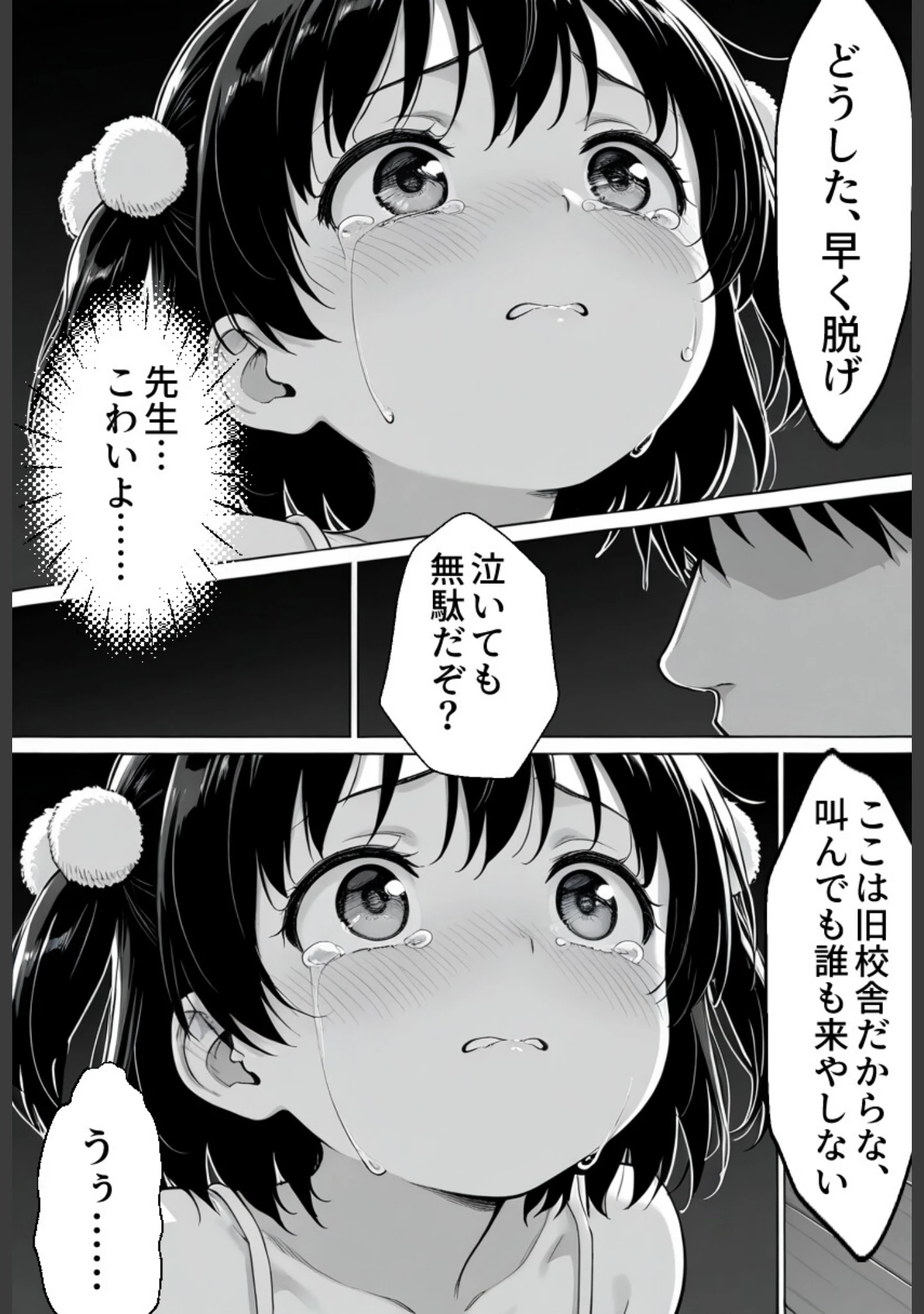 「抜き打ち小テスト〜放課後の罰授業〜【モザイク版】」（学校のウサギ小屋） 試し読み 6ページ目