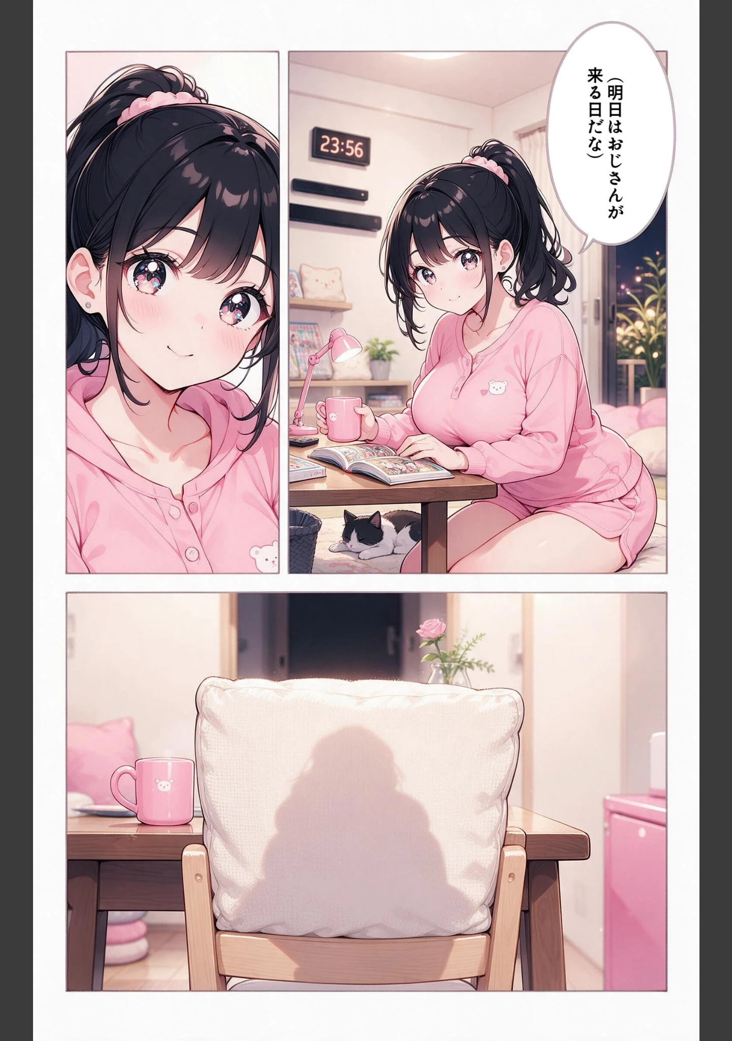「風呂上がりで火照った巨乳姪っ子と風呂場で鉢合わせたら好きにしていいって言われた話【モザイク版】（単話）」（夏籠しじみ） 試し読み 2ページ目