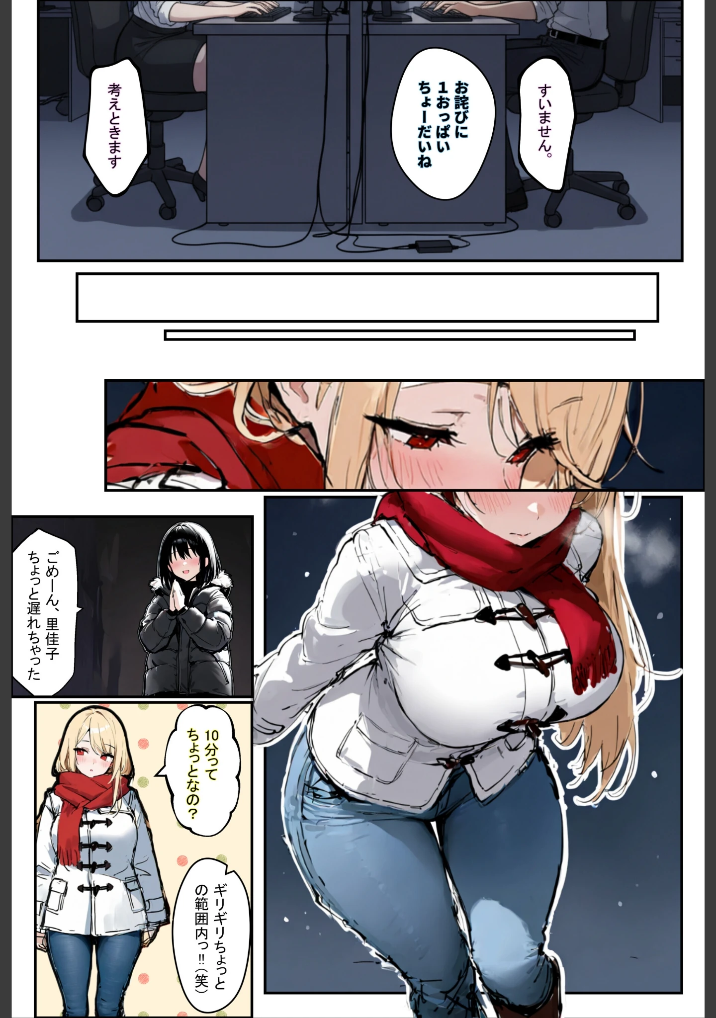 「あなたが年越しSEXをしたいなら、狙うべき女の特徴3選【棒消し修正版】」（ロマンガールズ） 試し読み 11ページ目