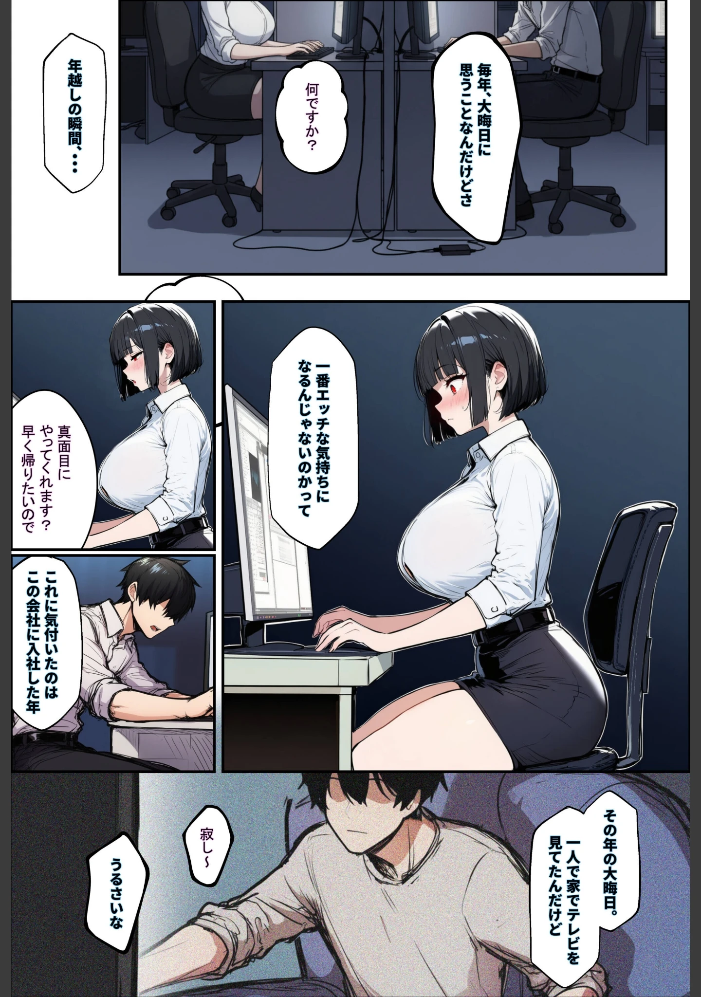 「あなたが年越しSEXをしたいなら、狙うべき女の特徴3選【棒消し修正版】」（ロマンガールズ） 試し読み 5ページ目