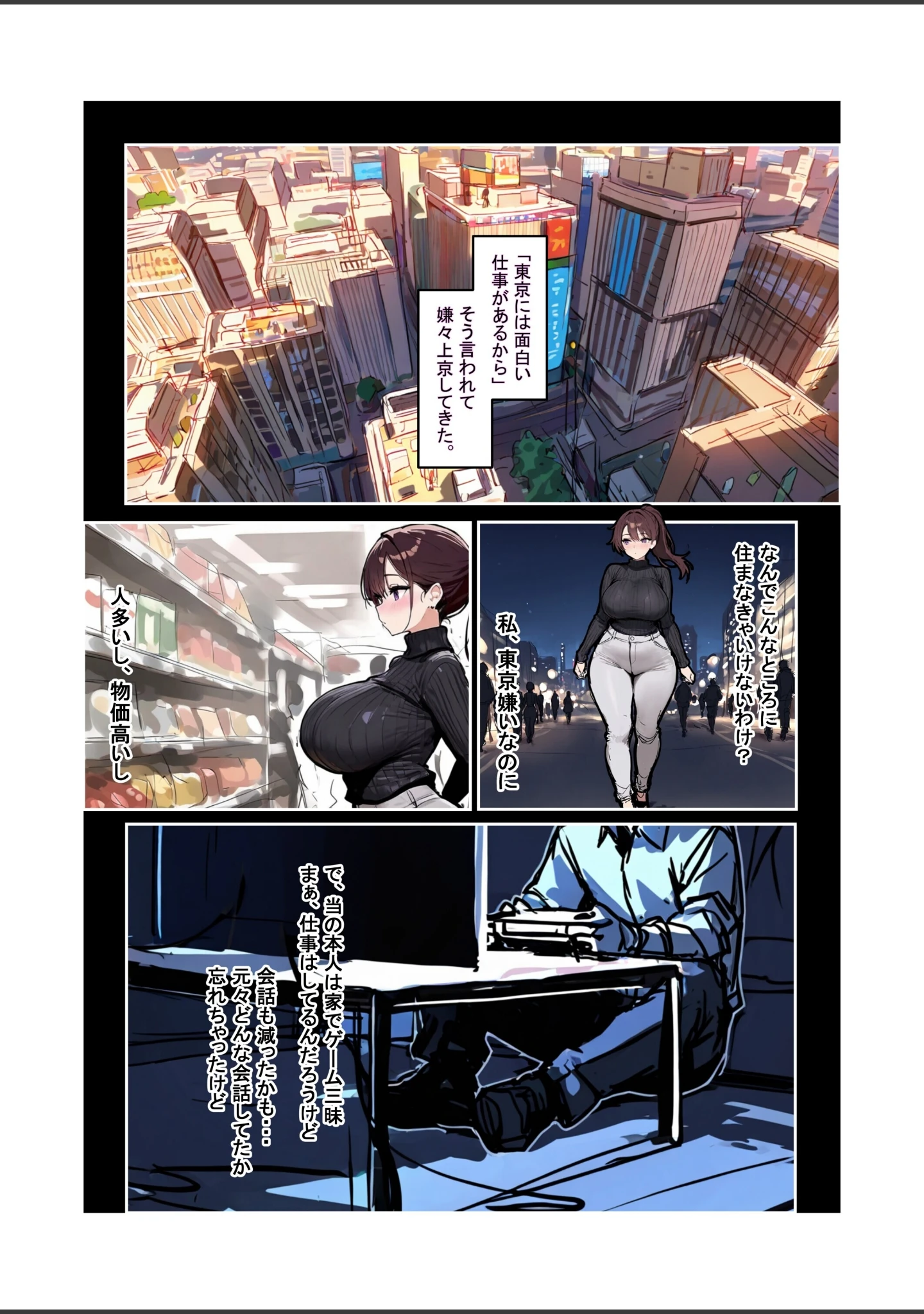 「「旦那、〇ね」と裏垢で呟く拗らせ看護師をブッ刺した話【棒消し修正版】」（ロマンガールズ） 試し読み 12ページ目