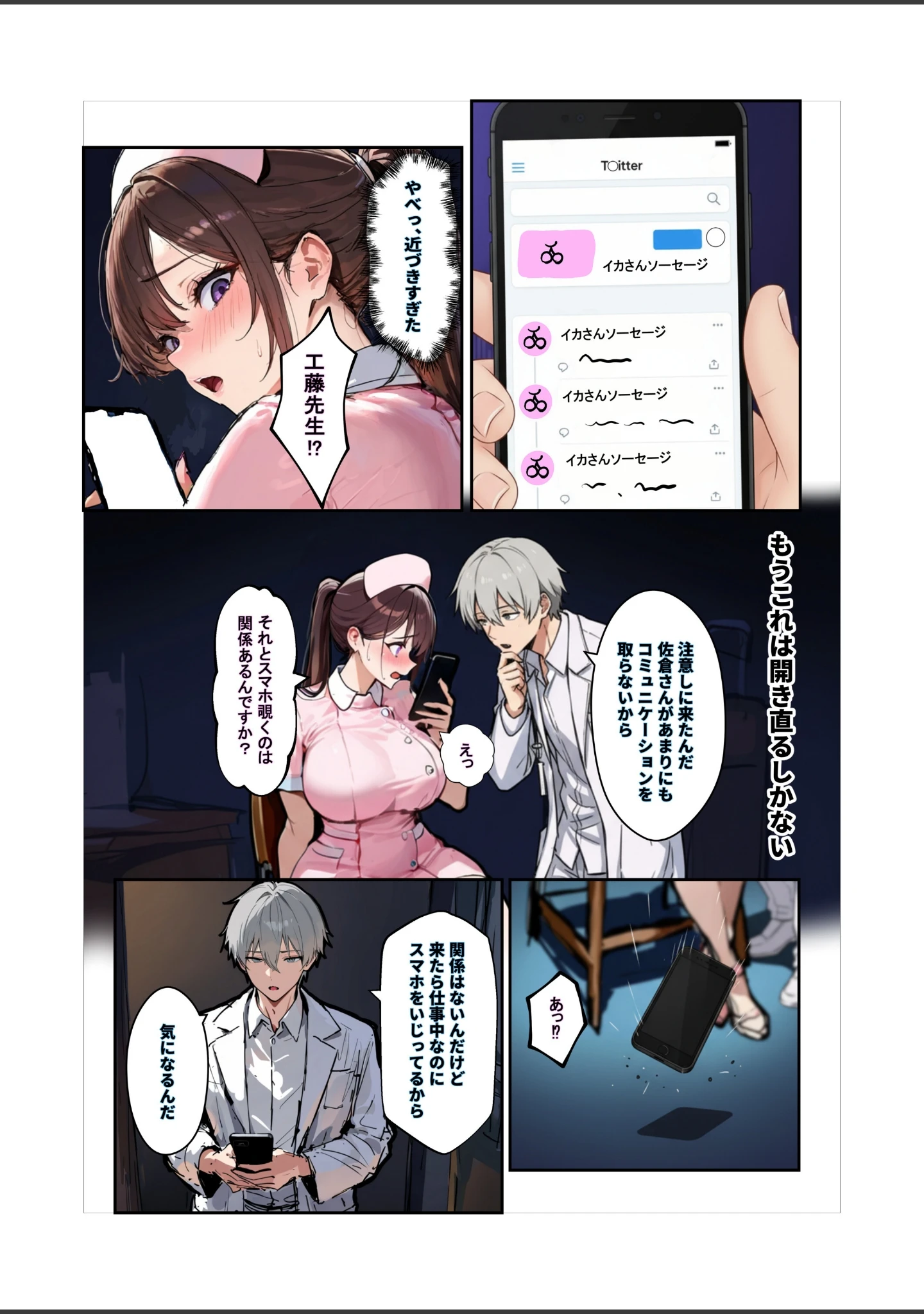 「「旦那、〇ね」と裏垢で呟く拗らせ看護師をブッ刺した話【棒消し修正版】」（ロマンガールズ） 試し読み 7ページ目