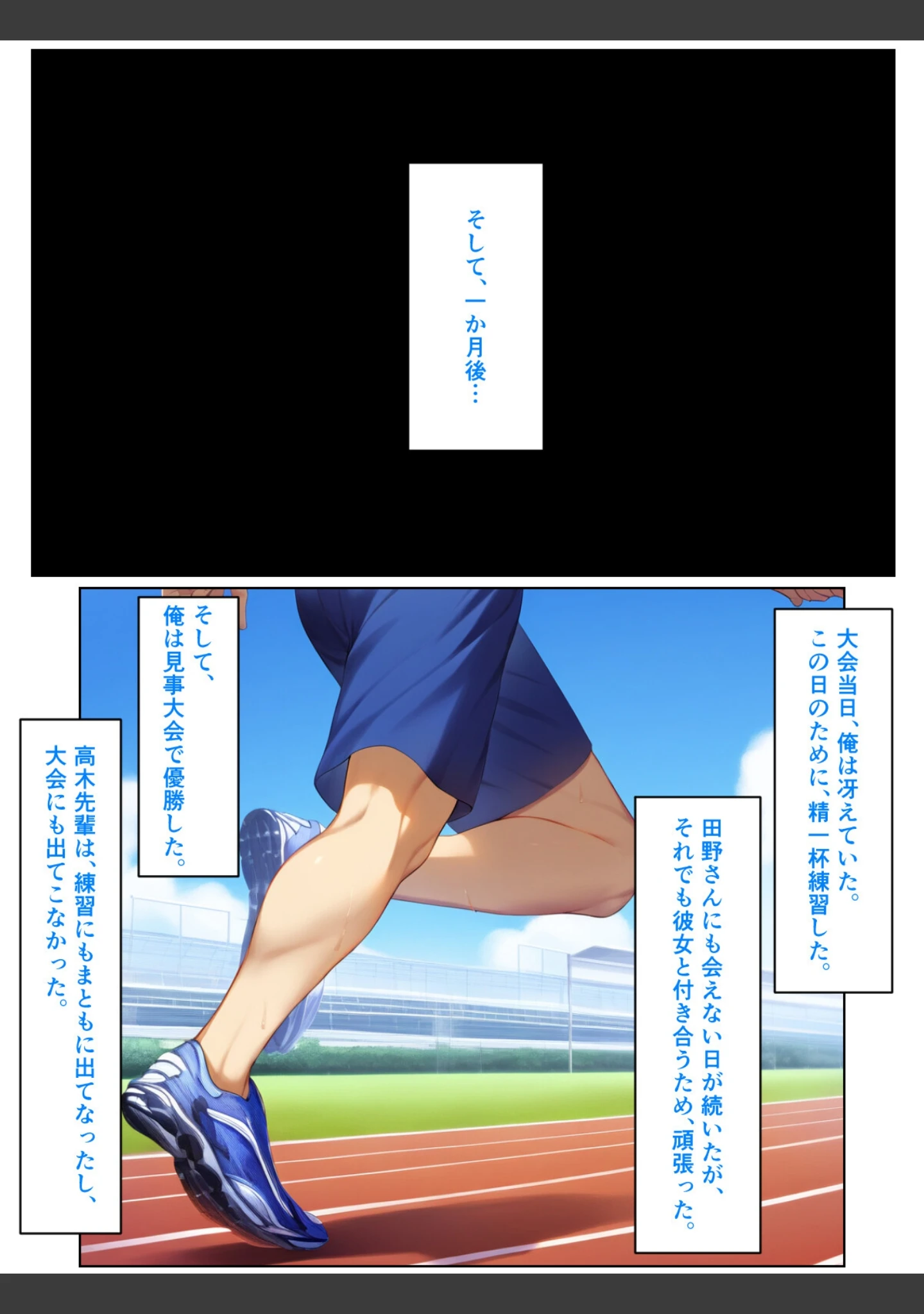 「黒髪陰キャの幼馴染をチャラ男先輩に寝取られる話【白抜き修正版】」（ぬぽぬぽらぼ） 試し読み 15ページ目